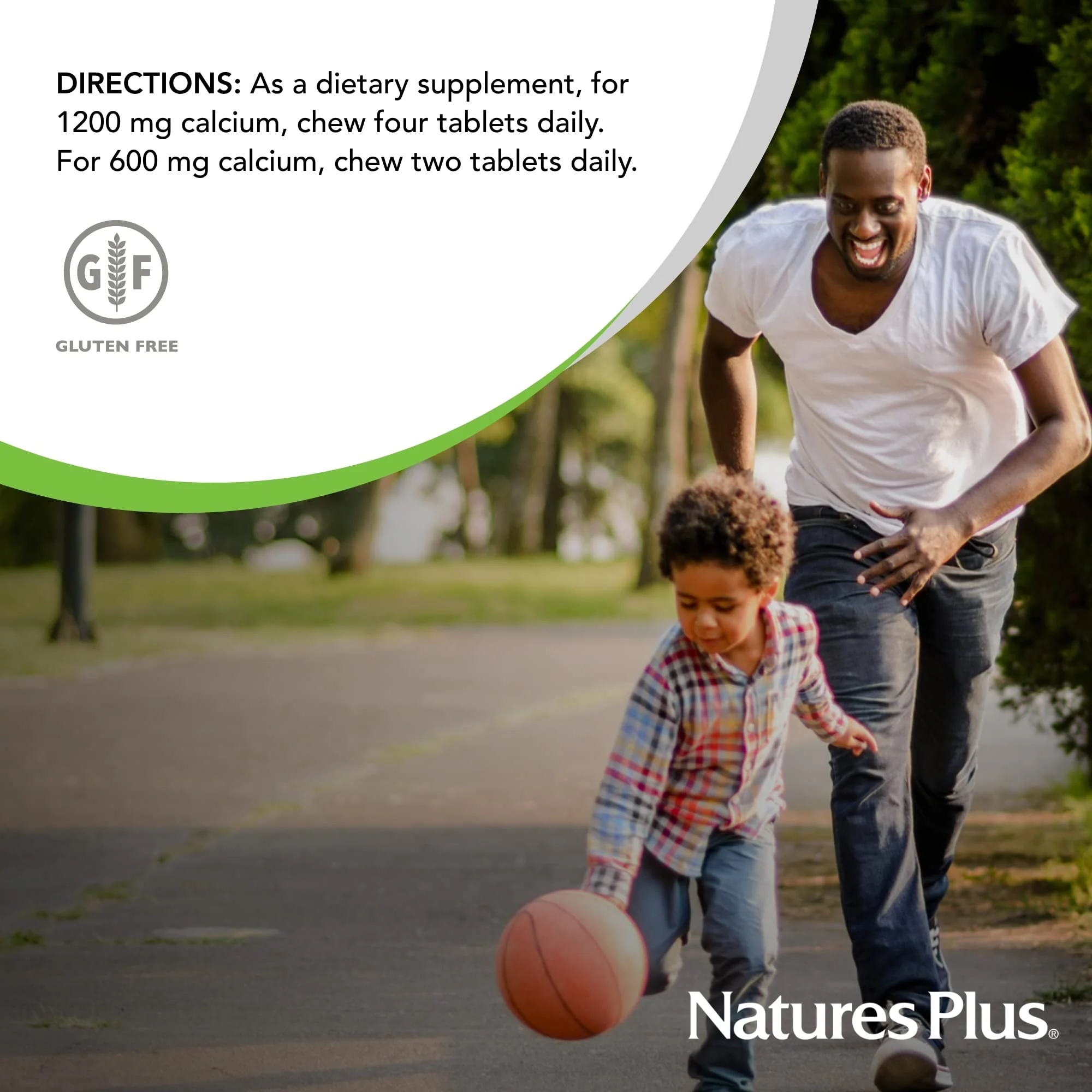 NaturesPlus Cal/Mag/VIT D3 with Vitamin K2-60 Chewable Tablets - Chocolate Flavor - Calcium, Magnesium, Vitamin D3 & K2 Bone Health Support Supplement - 30 Servings - Image 5