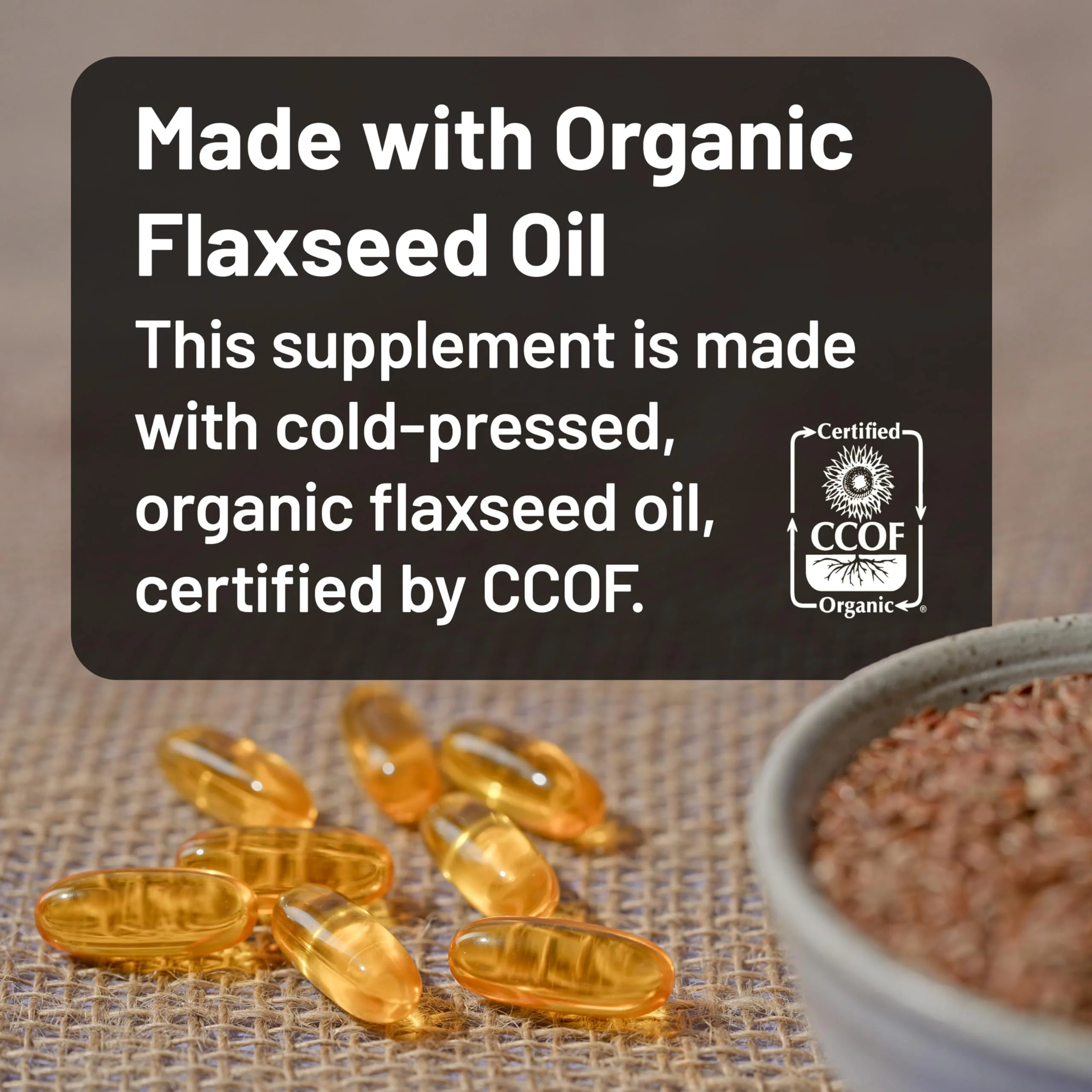NatureWise Flaxseed Oil 1,242 mg, Fish Free Omega 3 6 9 with 720mg ALA, Dietary Supplement for Heart Health Support - Organic, Cold Pressed, Non-GMO - 240 Softgels[8-Month Supply] - Image 10