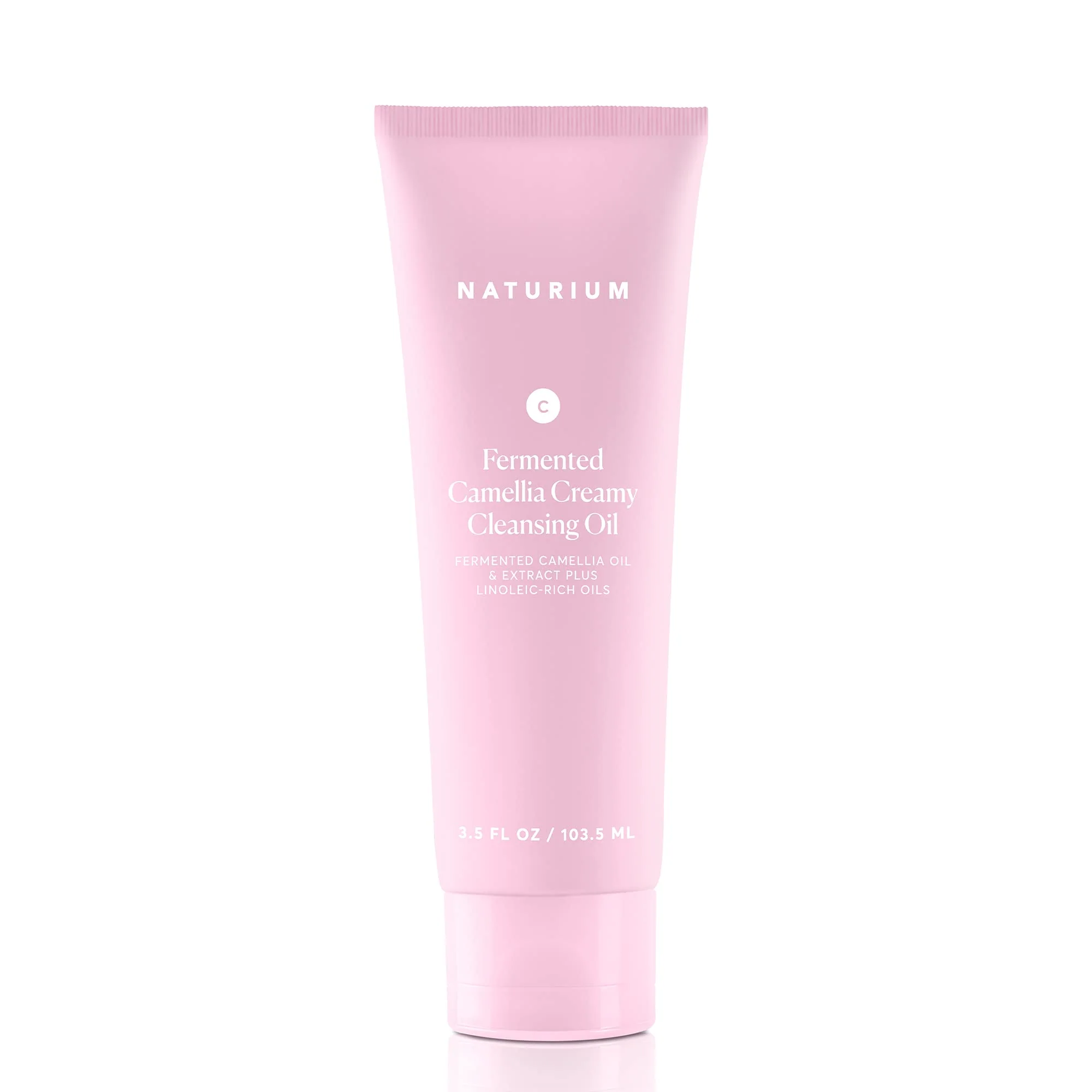 Naturium Camellia Creamy Cleansing Oil, Fermented Camellia Oil & Extract Plus Linoleic-Rich Oils, 3.5 oz - Image 5