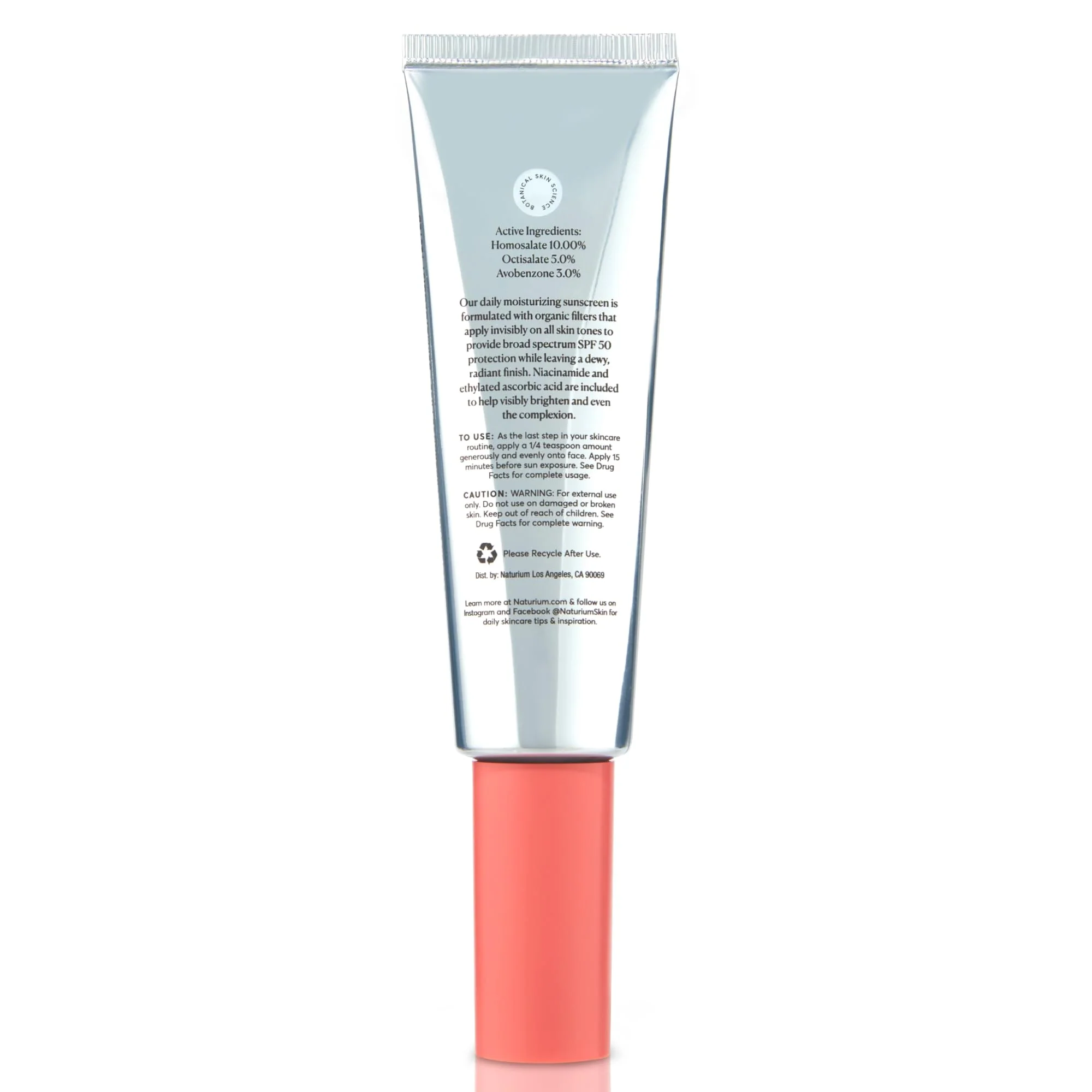 Naturium Dew-Glow Moisturizer SPF 50 PA++++, Daily Moisturizing Sunscreen & Face Primer, Skin Protector with Dewy Finish, 1.7 oz - Image 3