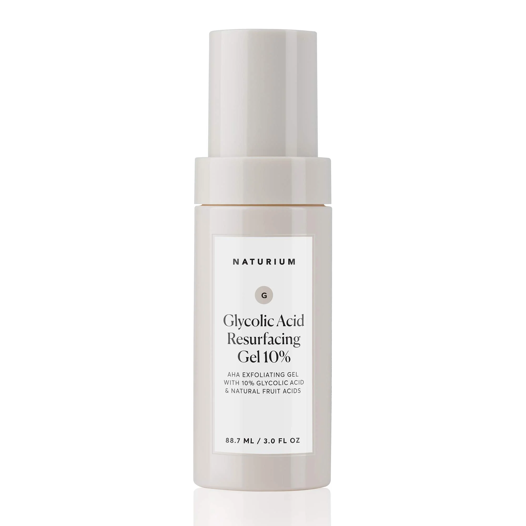 Naturium Glycolic Acid Resurfacing Gel 10%, AHA Exfoliating Gel with Natural Fruit Acids, 3.0 oz - Image 3
