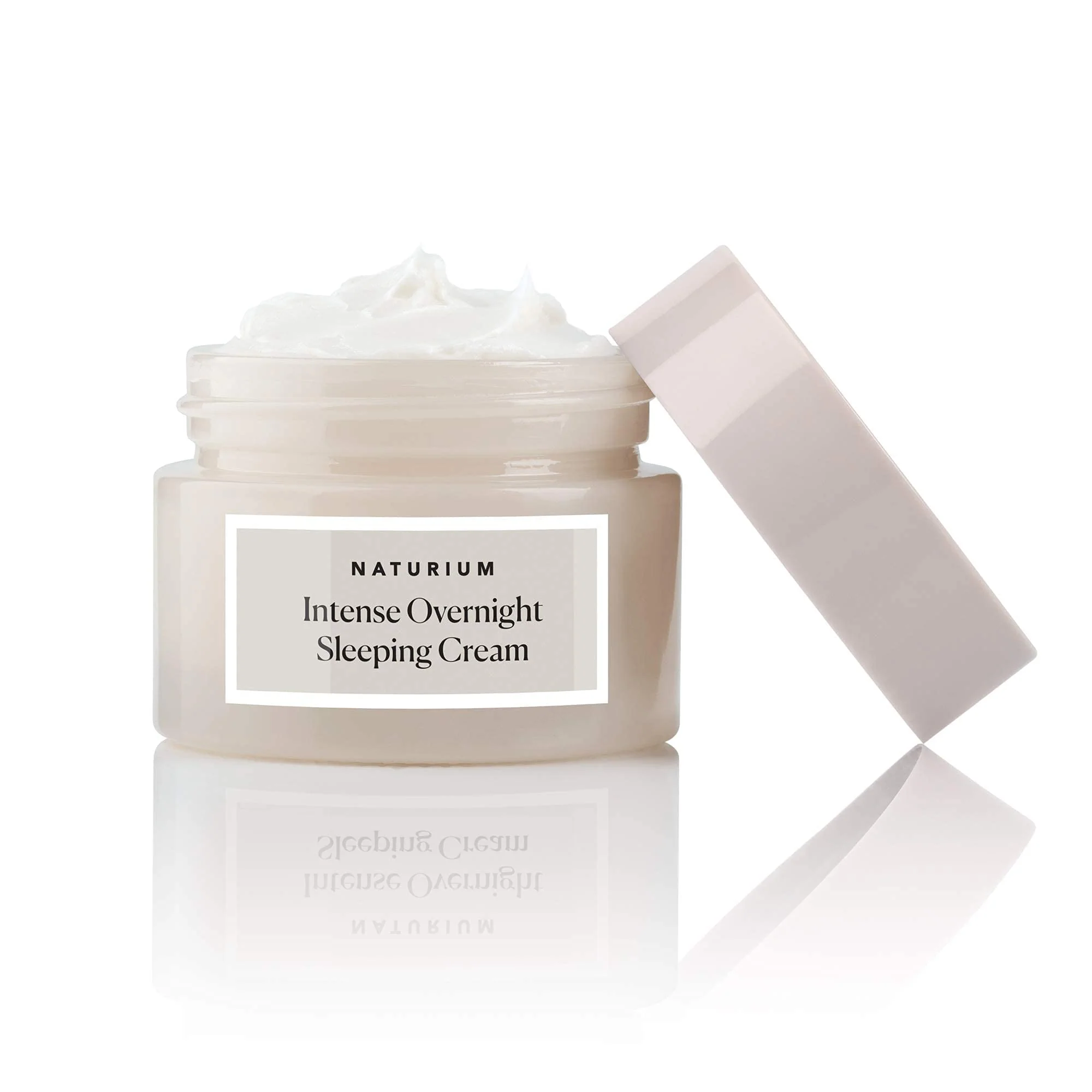 Naturium Intense Overnight Sleeping Cream Jumbo, Hydrating & Anti-Aging Face Moisturizer, 3 oz - Image 2