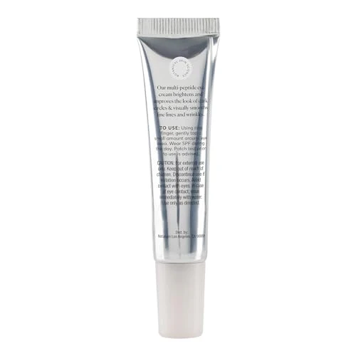 Naturium Multi-Peptide Eye Cream, Smoothing & Anti-Aging Skincare, with Squalene & Hyaluronic Acid, 0.5 oz - Image 9