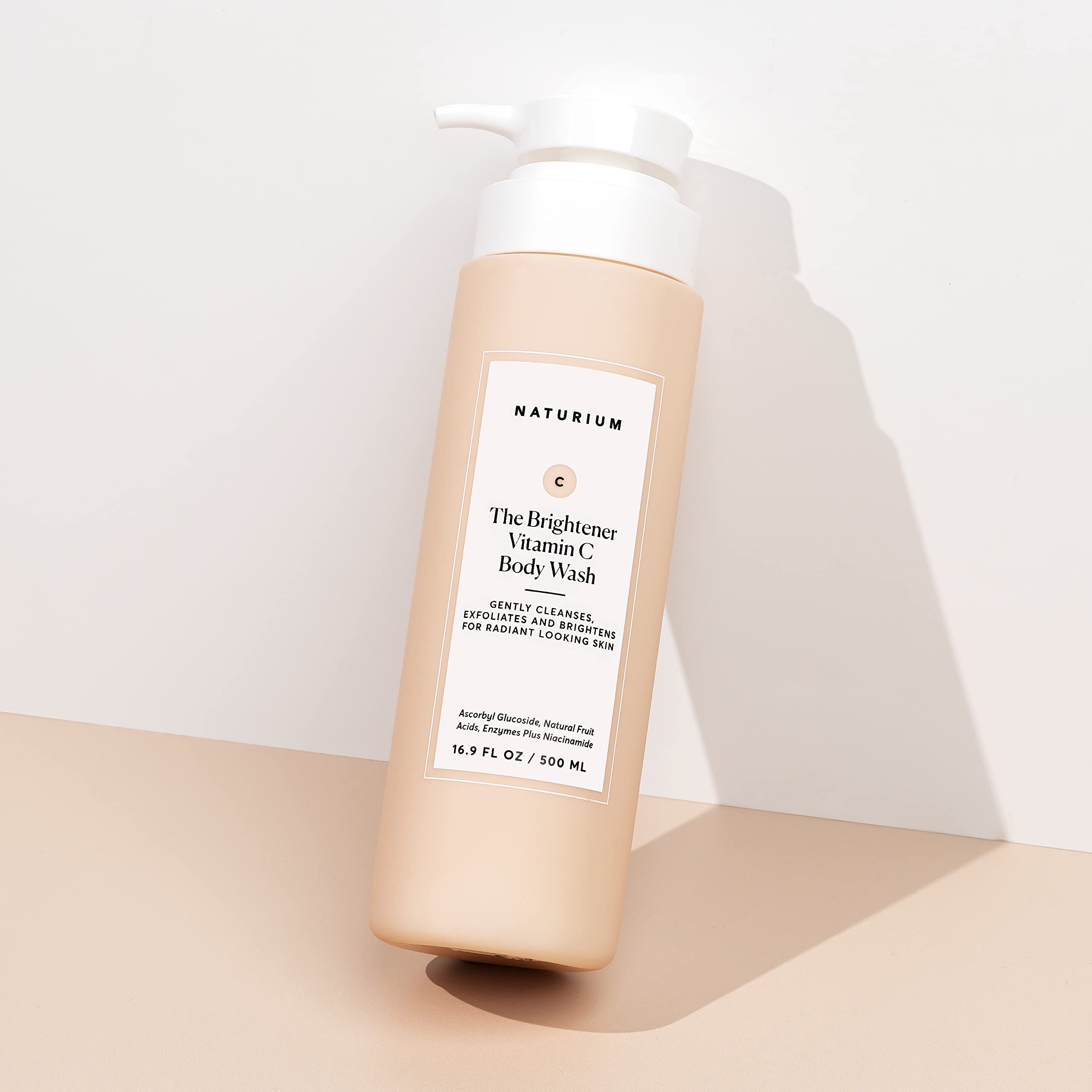 Naturium The Brightener Vitamin C Body Wash, Gentle Cleanser for Smoother-Looking Skin, Removes Dirt, Oil & Other Impurities, 16.9 oz - Image 4
