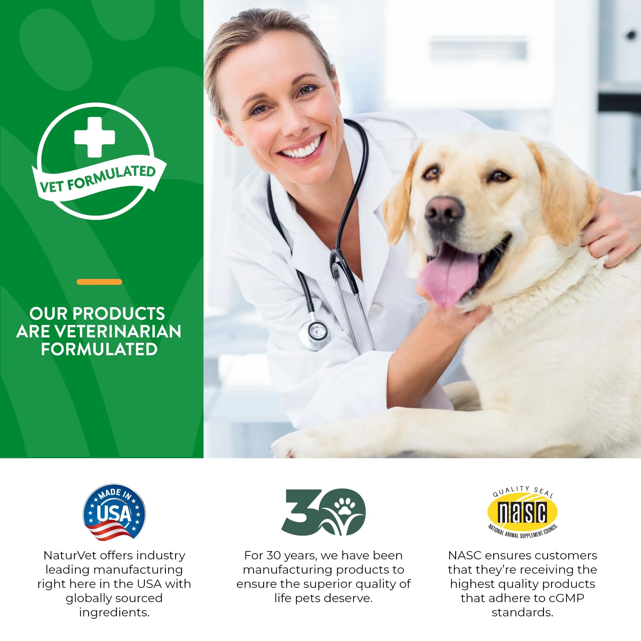 NaturVet Advanced Probiotics & Enzymes, PB6 Dog Soft Chews to Help Sensitive Stomachs and Digestive Issues, Hickory Smoked Bacon Flavored Pet Supplement for Dogs Over 6 Weeks, 70 Count Jar - Image 2