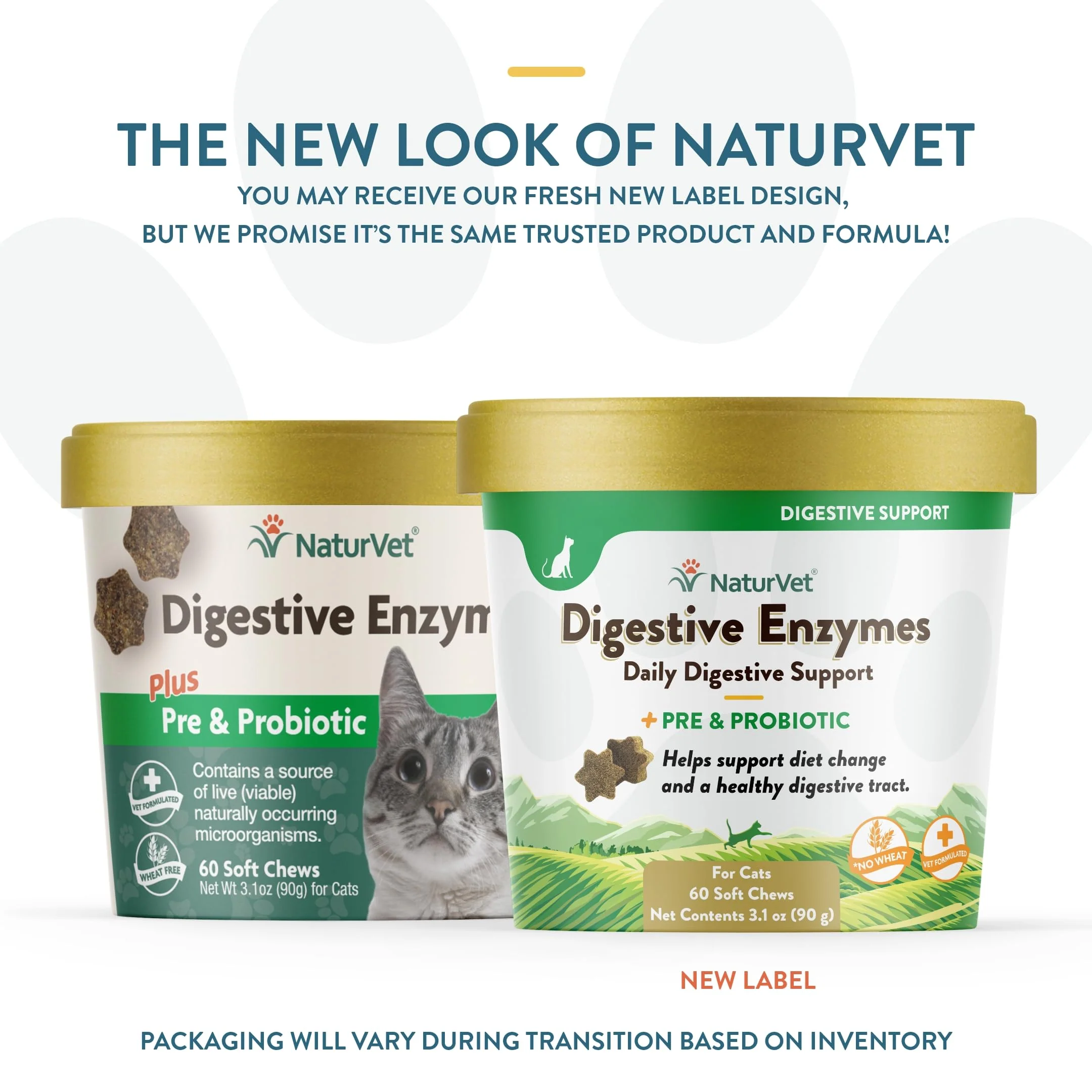NaturVet – Digestive Enzymes for Cats Plus Probiotics – 60 Soft Chews – Helps Support Diet Change & A Healthy Digestive Tract – Aids in The Absorption of Vitamins & Minerals – 30 Day Supply - Image 10