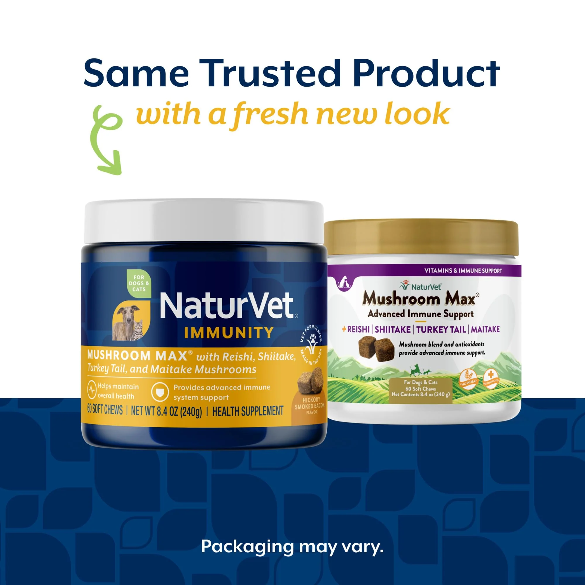 NaturVet Mushroom Max Advanced Immune Support Dog Supplement – Helps Strengthen Immunity, Overall Health for Dogs – Includes Shitake Mushrooms, Reishi, Turkey Tail – 60 Ct. - Image 7
