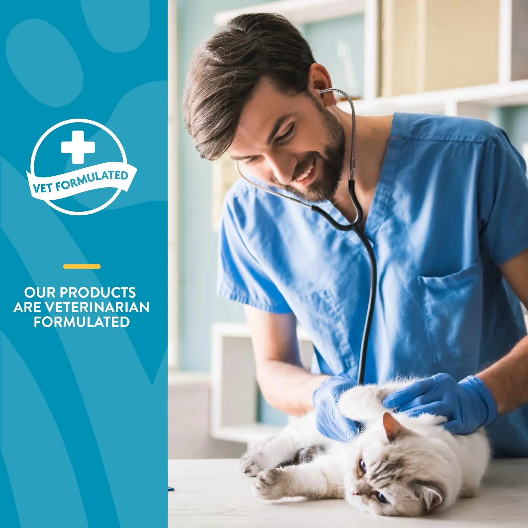 NaturVet –Quiet Moments Calming Aid for Cats Plus Melatonin – 60 Soft Chews – Helps Reduce Stress & Promote Relaxation – Great for Storms, Fireworks, Travel & Grooming - Image 4