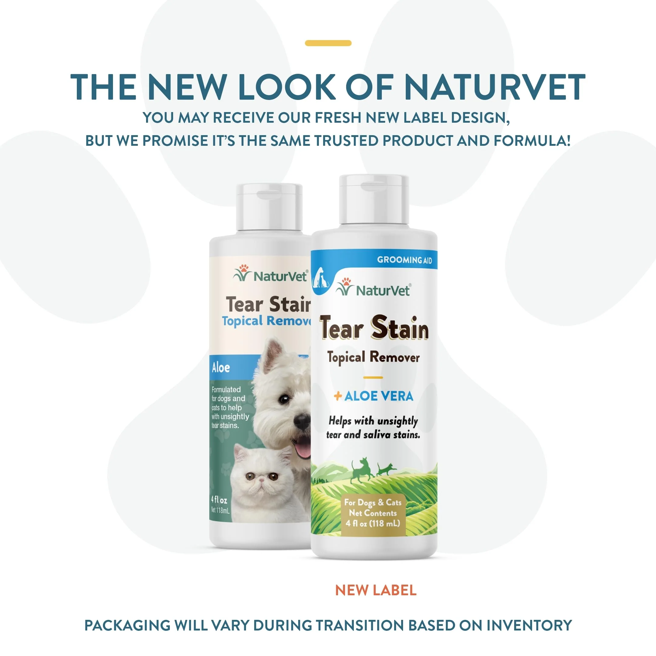 NaturVet – Tear Stain Topical Remover Plus Aloe – 4 oz | Eliminates Unsightly Tear & Saliva Stains | Gentle, Water-Based Formula | for Dogs & Cats - Image 8
