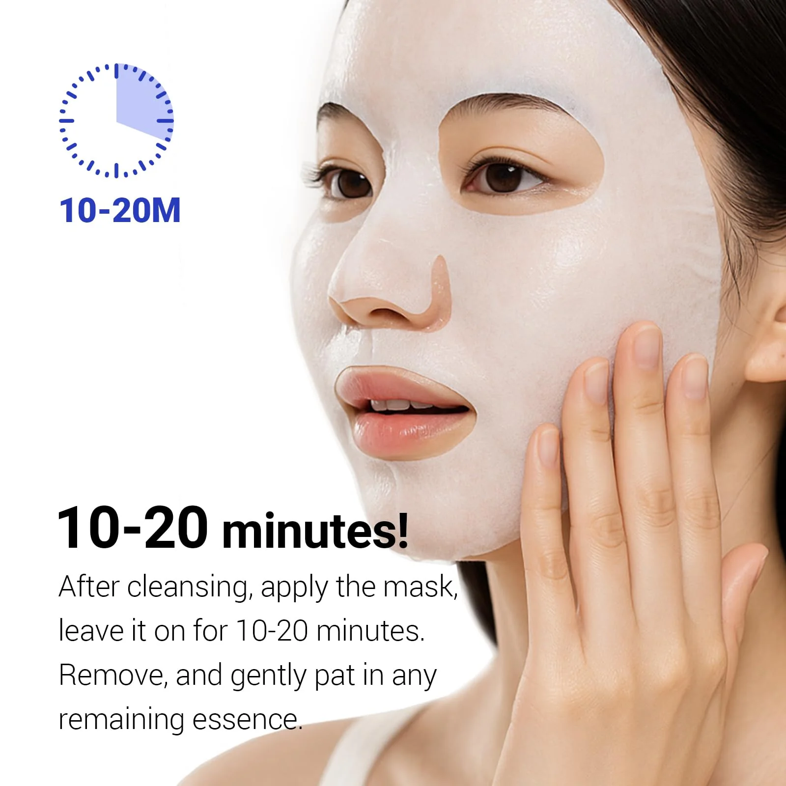 NEAF NEAF Cool Moist Mask, Overnight Face Mask for Cooling Care. Proven to reduce and calm overheated skin with redness, while supporting the skin moisture barrier. Korean Skincare (30g, 5ea). - Image 6