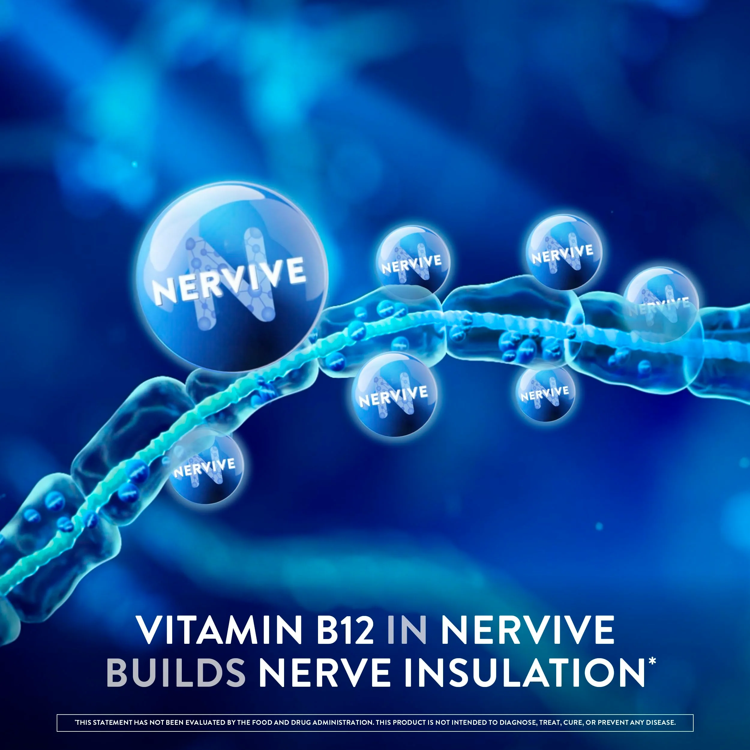 Nervive Nerve Health, Alpha Lipoic Acid, Fortify Nerve Health, Healthy Nerve Function, Healthy Blood Circulation, Supplement, Tablet, 30 Tablets - Image 4