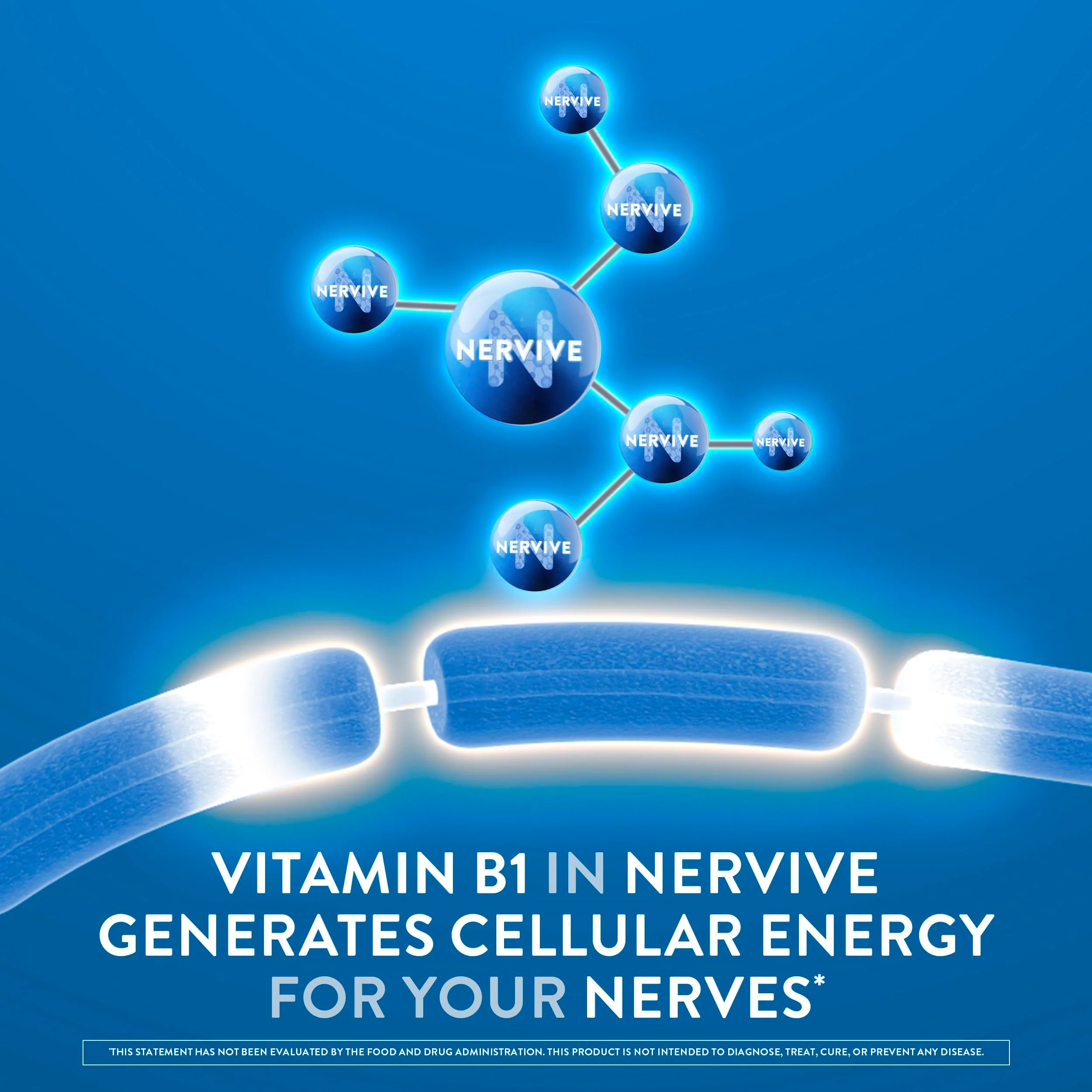 Nervive Nerve Health, Alpha Lipoic Acid, Fortify Nerve Health, Healthy Nerve Function, Healthy Blood Circulation, Supplement, Tablet, 30 Tablets - Image 6