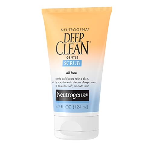 Neutrogena Deep Clean Gentle Daily Facial Scrub, Oil-Free Cleanser 4.2 fl. Oz - Image 5
