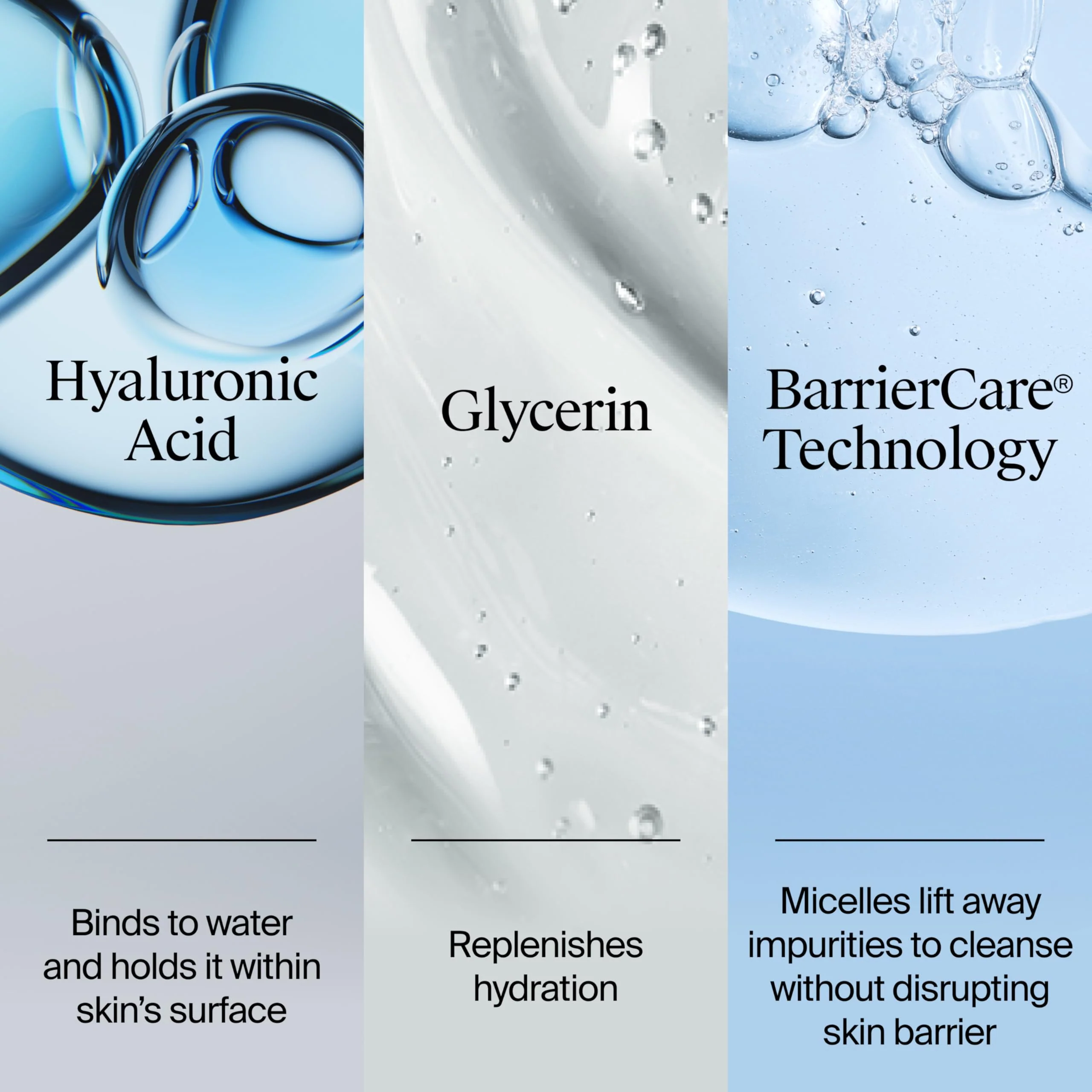 Neutrogena Hydro Boost Hydrating Face Wash & Makeup Remover, Gentle Facial Cleanser Gel with Hyaluronic Acid, Locks Moisture for Soft Supple Skin, Hypoallergenic, Oil-Free, Soap-Free, 7.8 fl oz - Image 5