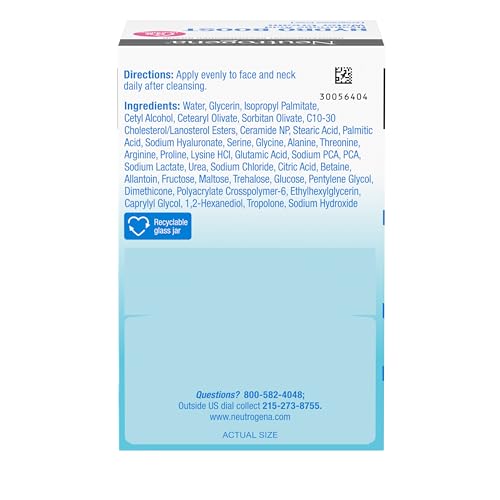 Neutrogena Hydro Boost Water Cream, 72 Hr Hydration for Normal/Extra Dry Skin, Fragrance Free, Face Moisturizer with Hyaluronic Acid, 1.7 oz. & Trial Size Hydro Boost Hydrating Gel Cleanser, 0.5 fl oz - Image 2