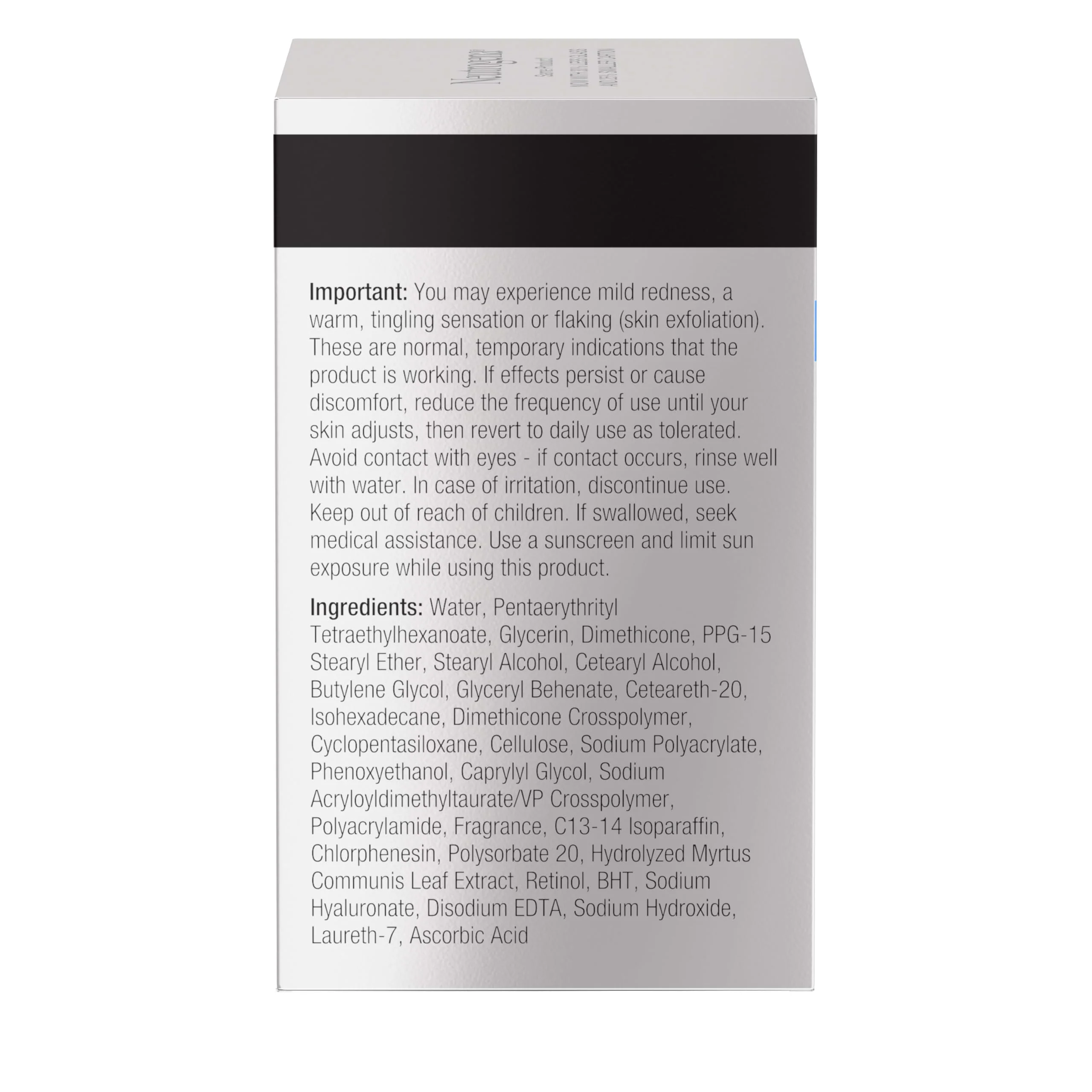 Neutrogena Rapid Wrinkle Repair Retinol Face Moisturizer, Daily Anti-Aging Face Cream with Retinol & Hyaluronic Acid to Fight Fine Lines, Wrinkles, & Dark Spots, 1.7 oz - Image 2