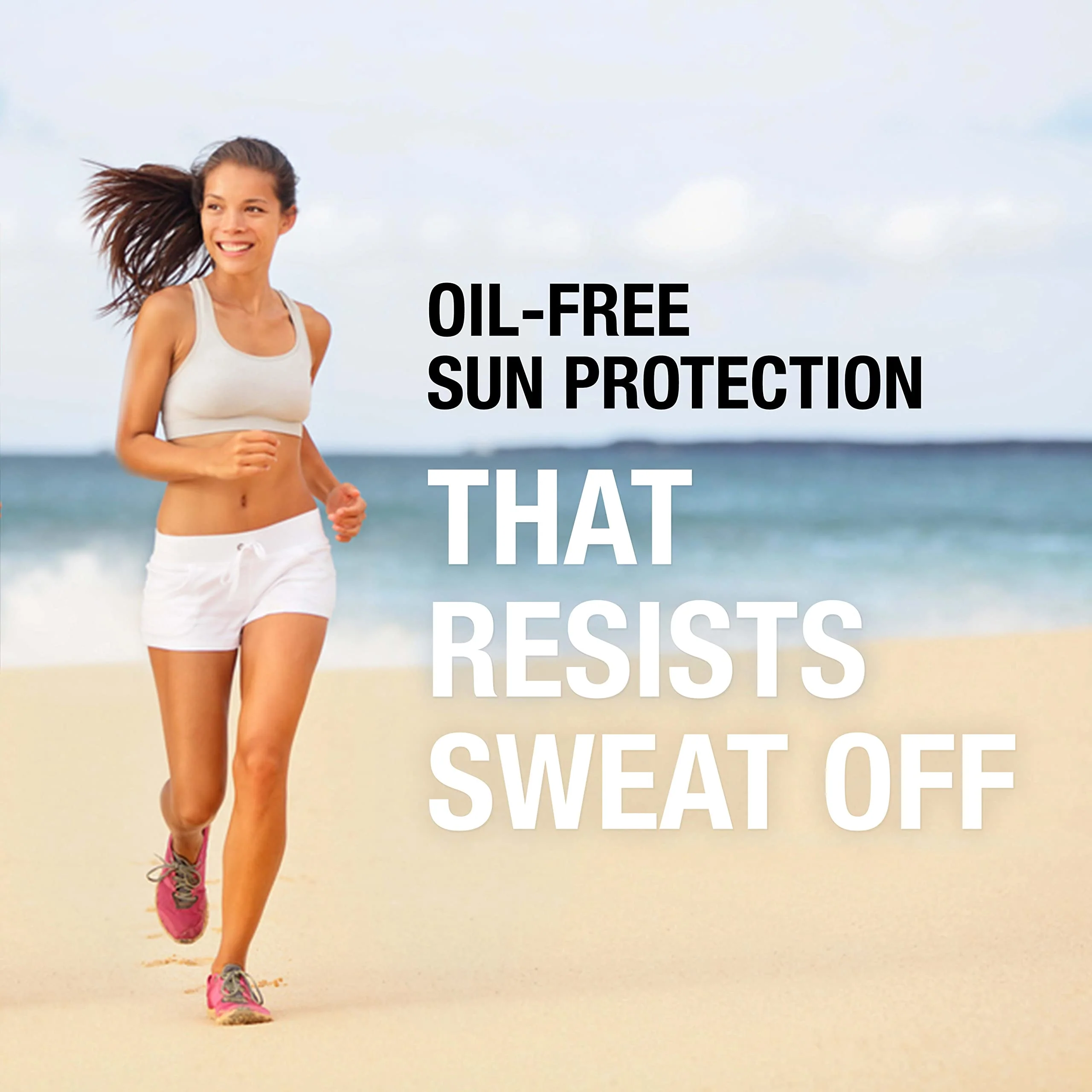 Neutrogena Sport Face Sunscreen SPF 70+, Oil-Free, 2.5 fl oz, Sweat & Water-Resistant, Broad-Spectrum UVA/UVB, Nourish & Restore Skin Balance, Oxybenzone Free Sunscreen For Face - Image 5