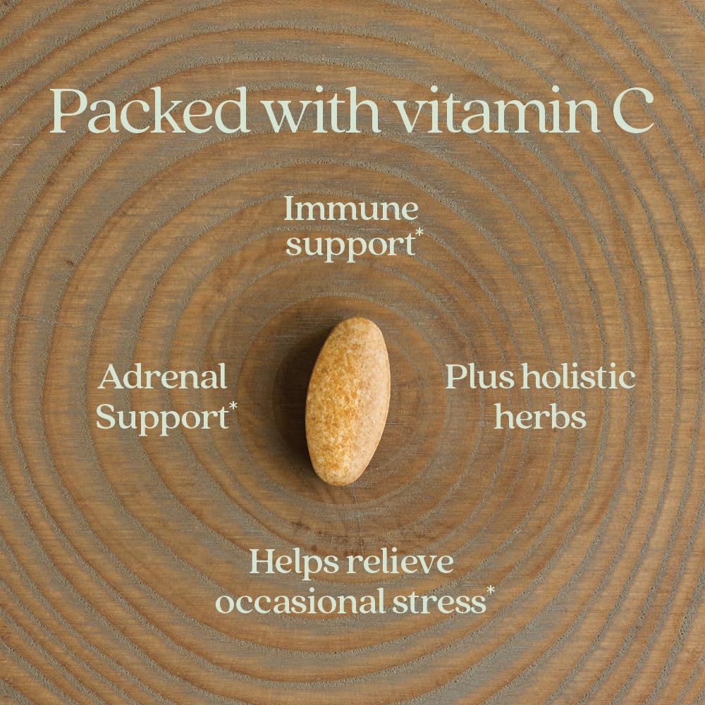 New Chapter® Vitamin C Immune Defense Supplement + Elderberry – Excellent Source of Vitamin C, One Daily Tablet for Healthy Immune Support, Made with Organic Herbs, Non-GMO, Gluten Free, 30 ct - Image 6
