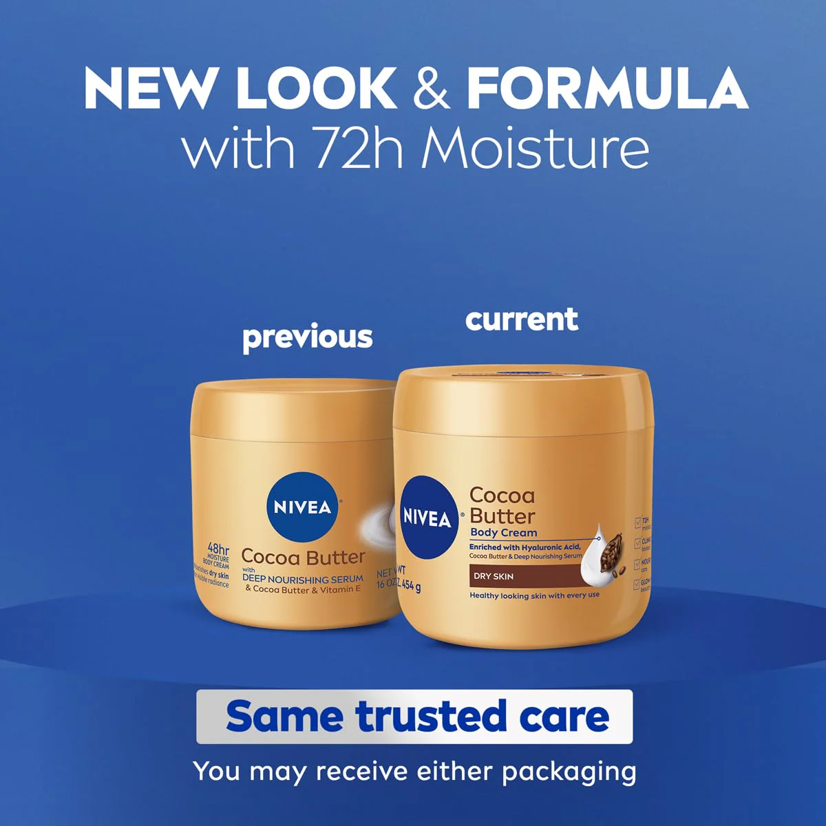NIVEA Cocoa Butter Body Cream with Deep Nourishing Serum, Cocoa Butter Cream for Dry Skin, 16 Ounce Jar - Image 18