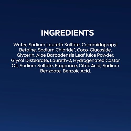 NIVEA MEN Maximum Hydration Body Wash for Dry Skin, Aloe Vera Enriched, 3-in-1 Moisturizing Body Wash, Face and Hair, Paraben Free, Vegan Formula, 16.9 Fl Oz Bottle, Pack of 3 - Image 3