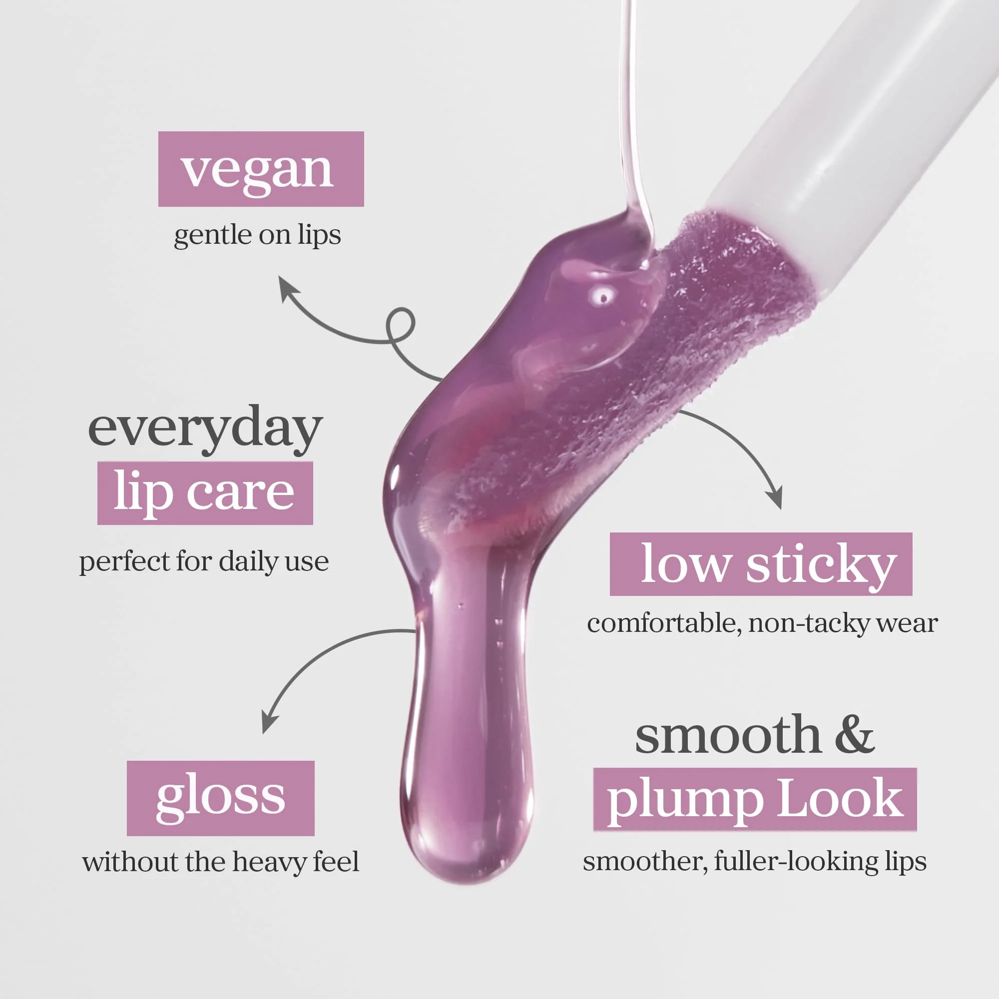 NOONI Korean Lip Oil - Appleblacktea | Long-Lasting, Moisturizing, Plumping, Revitalizing for Dry Lips, Waterproof, No Peel Off, Hydrating, Stocking Stuffers, Teen Girl Gifts, 0.12 FL Oz - Image 4