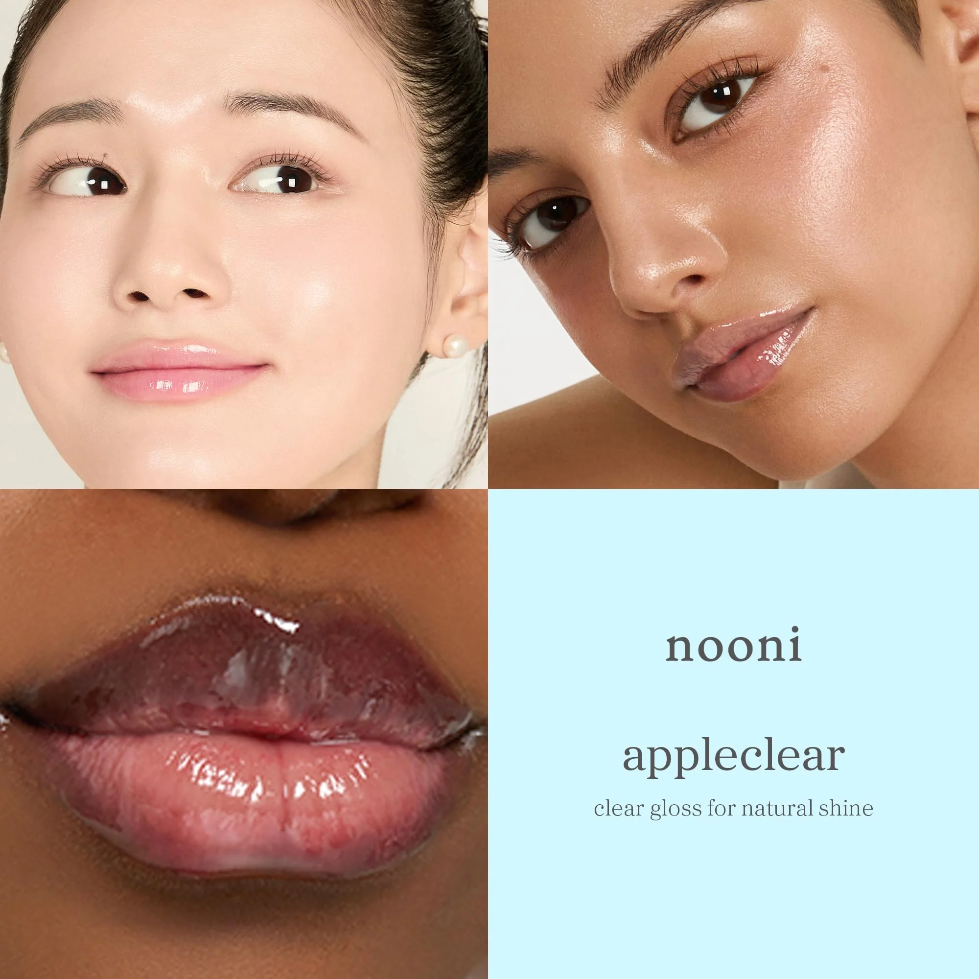 NOONI Korean Lip Oil - Appleclear | Long-Lasting, Moisturizing, Plumping, Revitalizing for Dry Lips, Waterproof, No Peel Off, Hydrating, Nourishing Crystal Clear, Stocking Stuffers, 0.12 FL Oz - Image 10