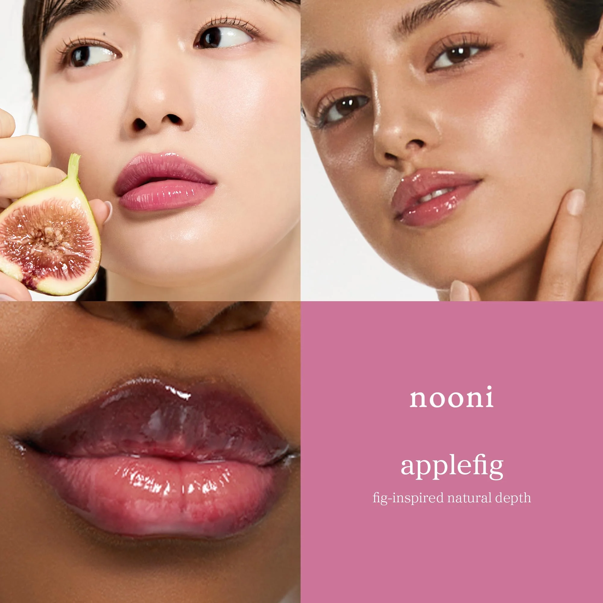 NOONI Korean Lip Oil - Applefig | Long-Lasting, Moisturizing, Plumping, Revitalizing for Dry Lips, Waterproof, No Peel Off, Hydrating, Nourishing Crystal Clear, 0.12 FL Oz - Image 10