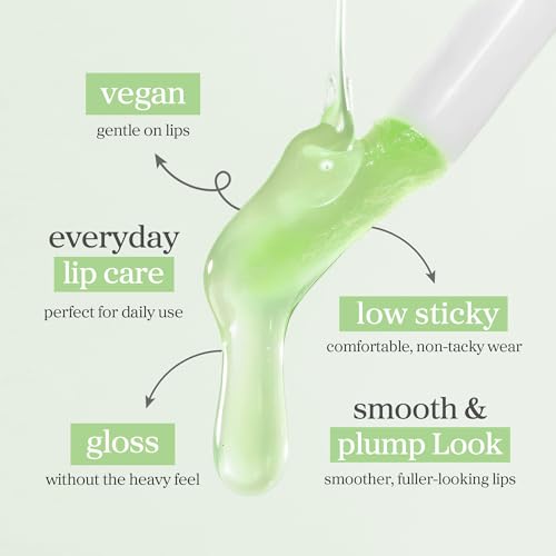 NOONI Korean Lip Oil - Appletea | Long-Lasting, Moisturizing, Plumping, Revitalizing for Dry Lips, Waterproof, No Peel Off, Hydrating, Stocking Stuffers, Tween Girls Trendy Stuff, 0.12 FL Oz - Image 4