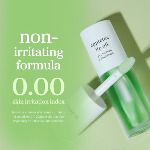 NOONI Korean Lip Oil - Appletea | Long-Lasting, Moisturizing, Plumping, Revitalizing for Dry Lips, Waterproof, No Peel Off, Hydrating, Stocking Stuffers, Tween Girls Trendy Stuff, 0.12 FL Oz - Image 9