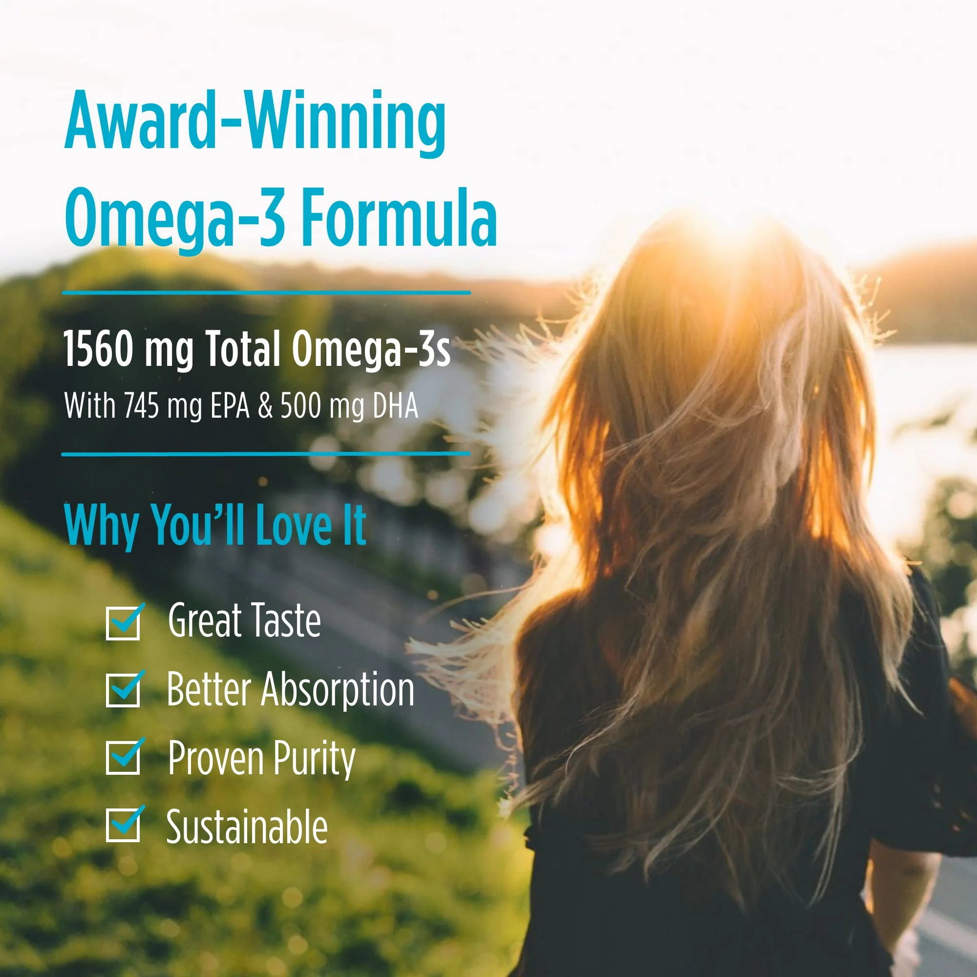 Nordic Naturals Omega-3, Lemon Flavor - 8 oz - 1560 mg Omega-3 - Fish Oil - EPA & DHA - Immune Support, Brain & Heart Health, Optimal Wellness - Non-GMO - 48 Servings - Image 6