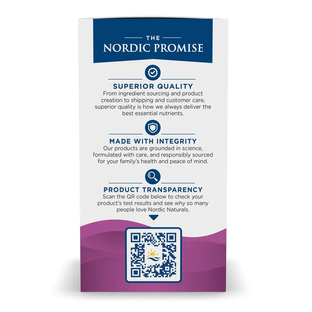 Nordic Naturals Postnatal Omega-3, Lemon - 60 Soft Gels - 1120 Total Omega-3 + 1000 IU Vitamin D3 - Formulated for New Moms; Supports Optimal Wellness, Positive Mood, Healthy Metabolism - 30 Servings - Image 6
