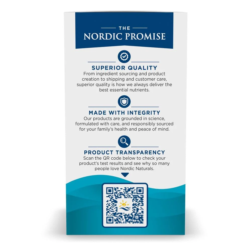 Nordic Naturals Ultimate Omega, Lemon Flavor - 180 Soft Gels - 1280 mg Omega-3 - High-Potency Fish Oil with EPA & DHA - Promotes Brain & Heart Health - Non-GMO - 90 Servings - Image 6