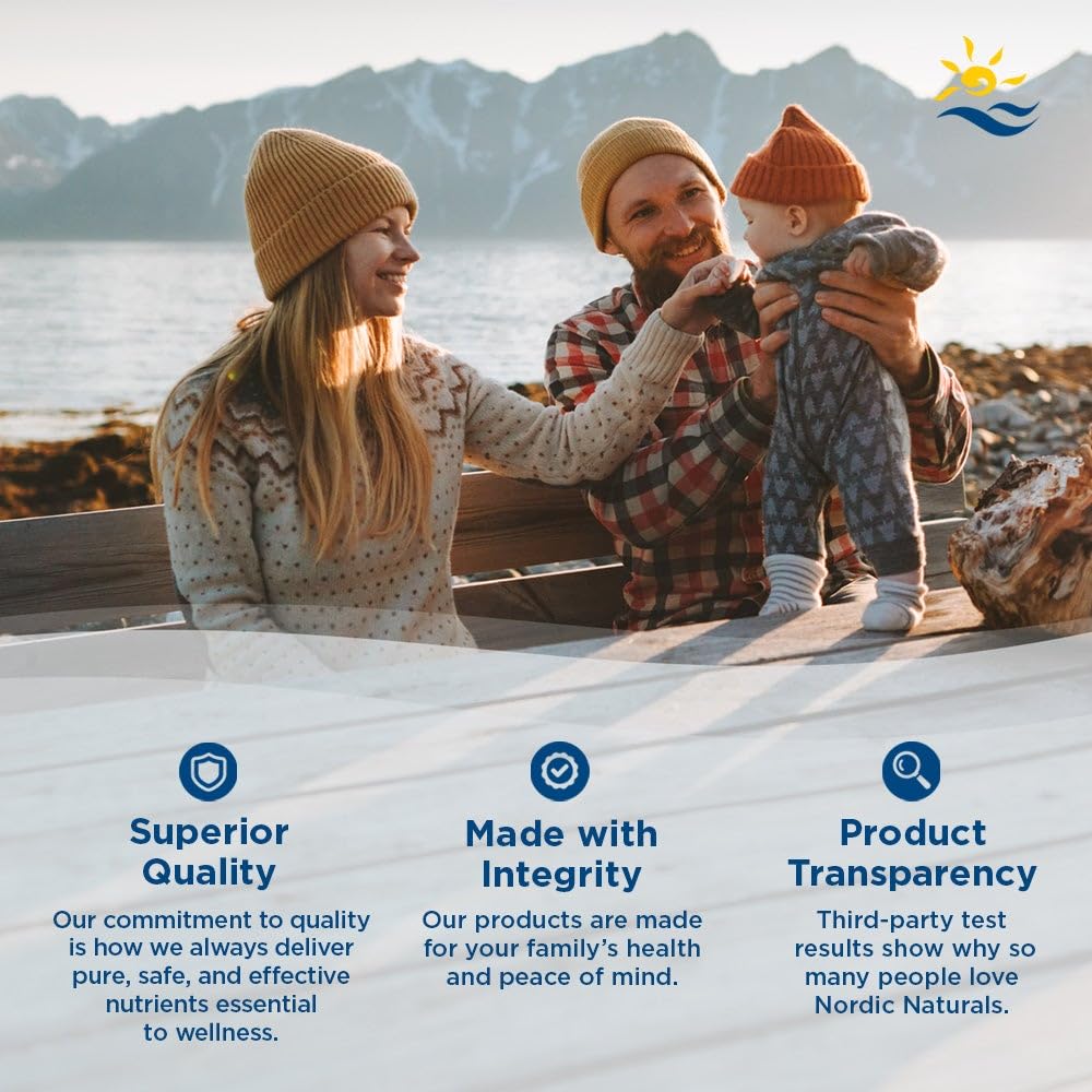 Nordic Naturals Ultimate Omega Minis, Strawberry Flavor - 60 Minis Soft Gels - 1120 mg Omega-3 - High-Potency Fish Oil Supplement - EPA & DHA - Promotes Brain & Heart Health - 30 Servings - Image 5