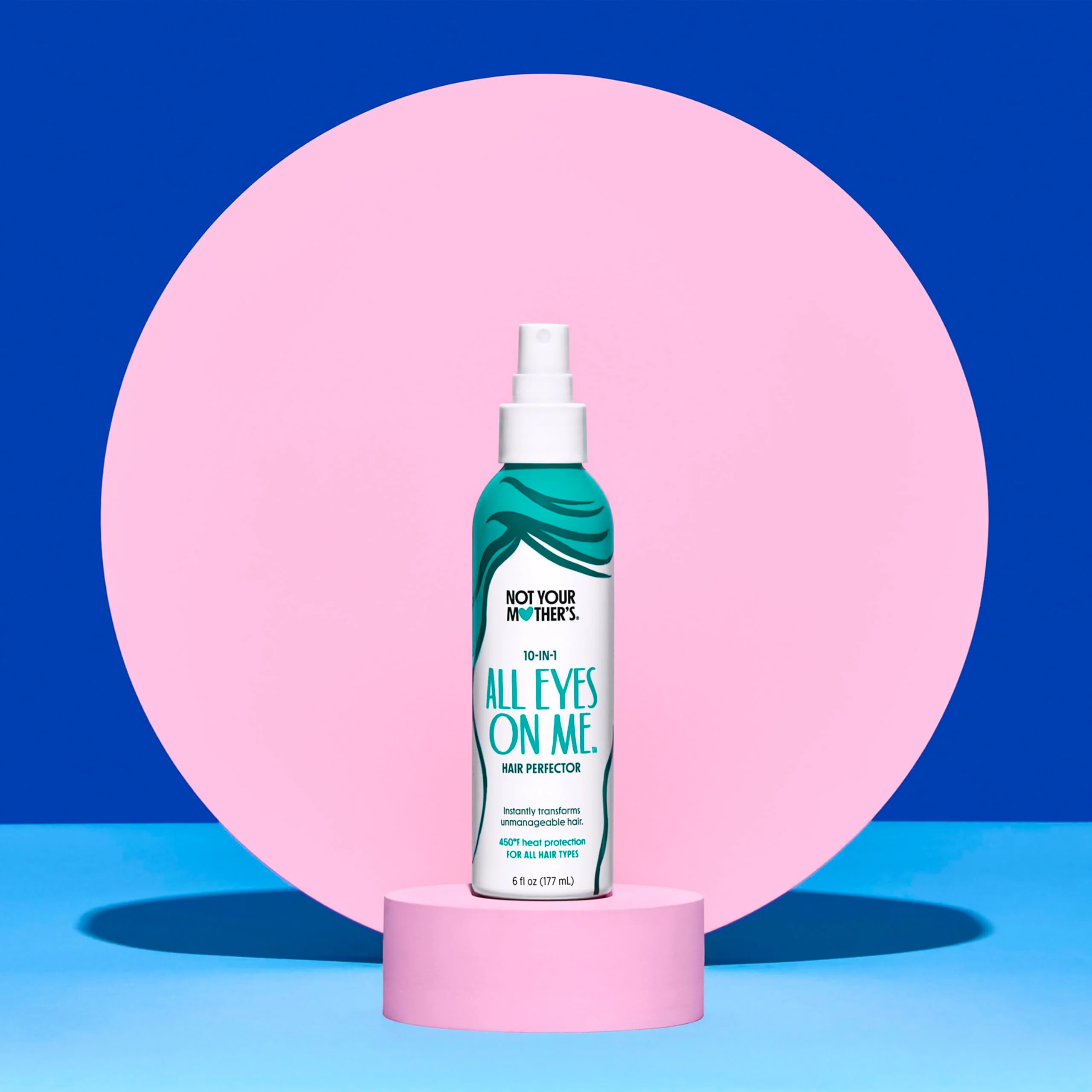 Not Your Mother's All Eyes On Me 10-in-1 Hair Perfector (3-Pack) - 6 fl oz - Heat Protectant for Hair - Moisturizing Detangler Spray and Frizz Control - Image 6