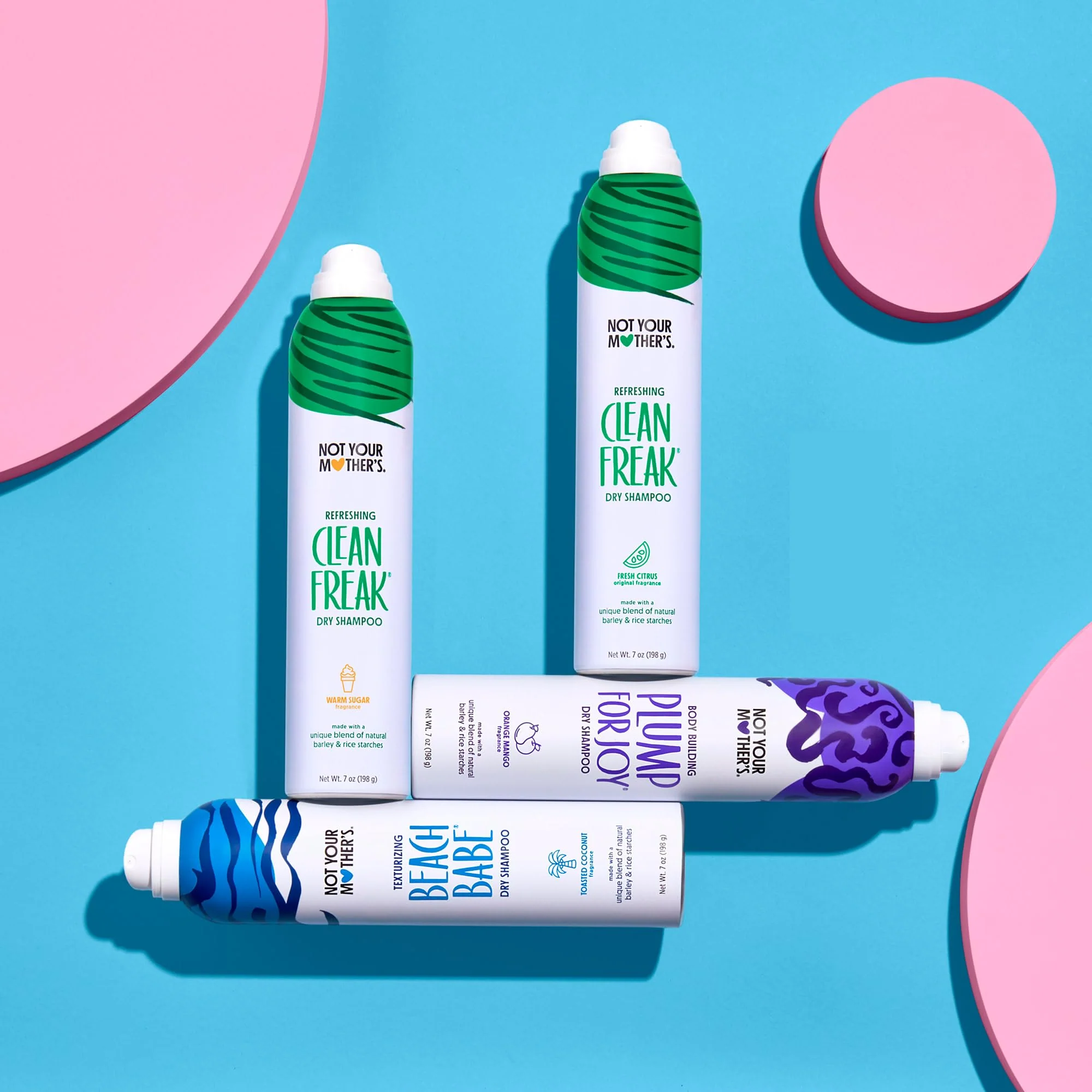 Not Your Mother's Beach Babe Dry Shampoo (4-Pack) - 7 oz Texturizing Dry Shampoo Instantly Absorbs Oil - Hair Essentials for All Hair Types - Image 4