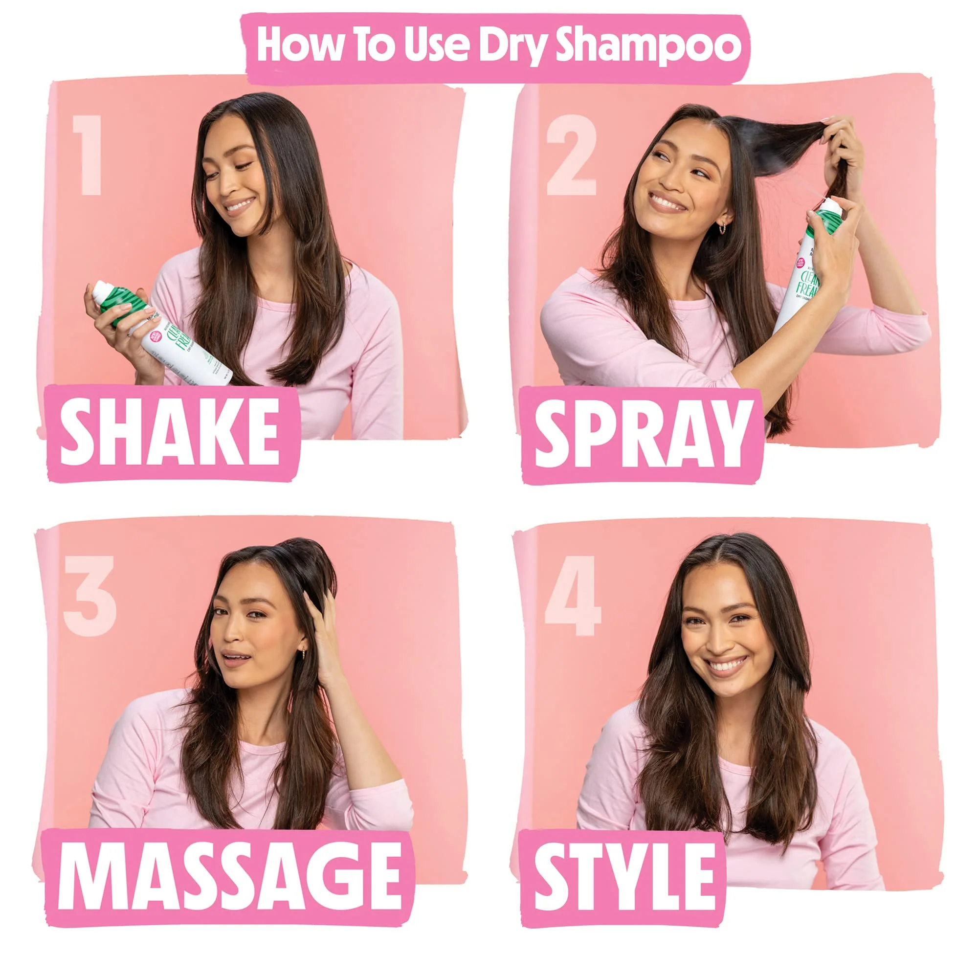 Not Your Mother's Beach Babe Dry Shampoo (4-Pack) - 7 oz Texturizing Dry Shampoo Instantly Absorbs Oil - Hair Essentials for All Hair Types - Image 7
