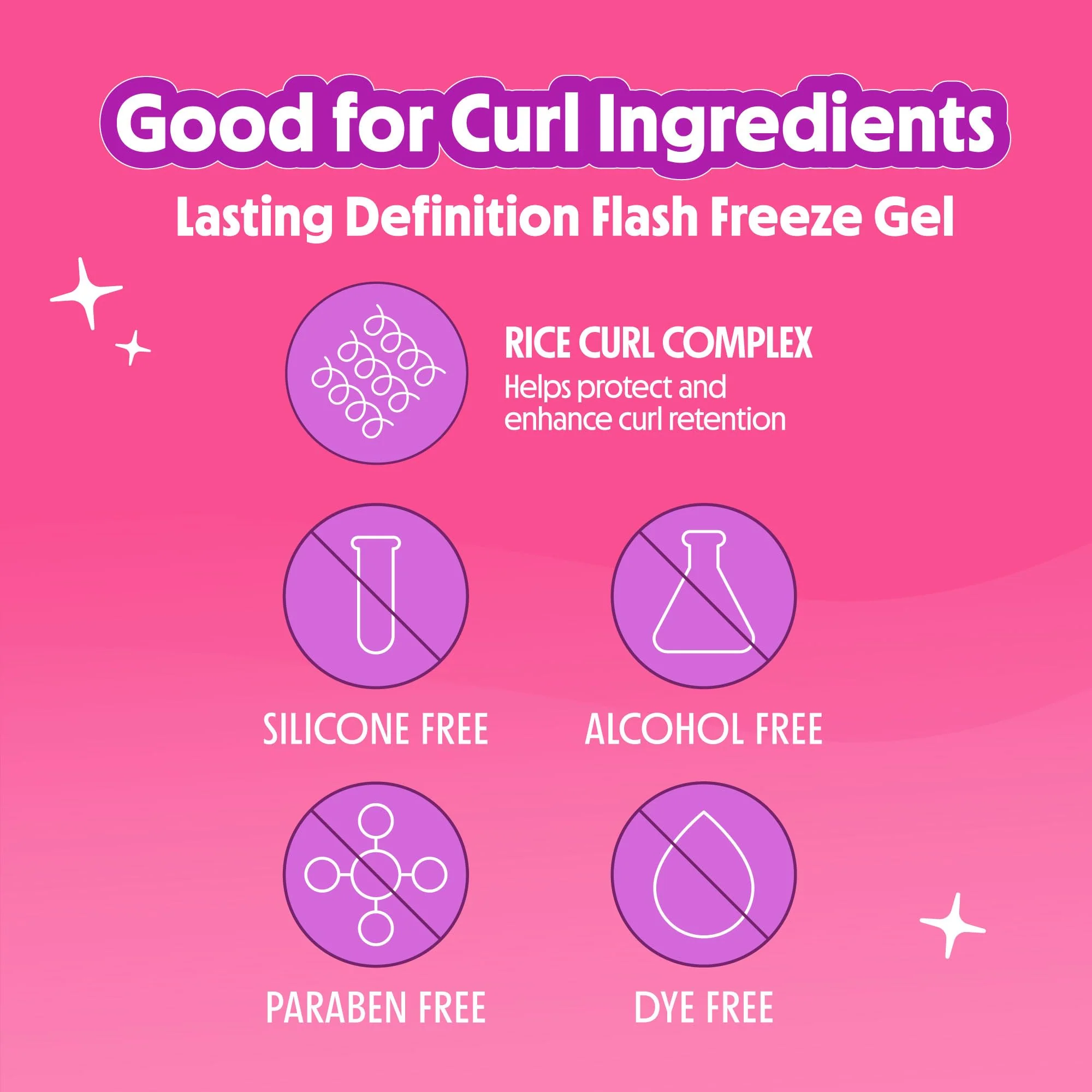 Not Your Mother's Curl Talk Lasting Definition Flash Freeze Gel and Frizz Control Moisturizing Lotion (2-Pack) - Formulated with Rice Curl Complex - Image 4