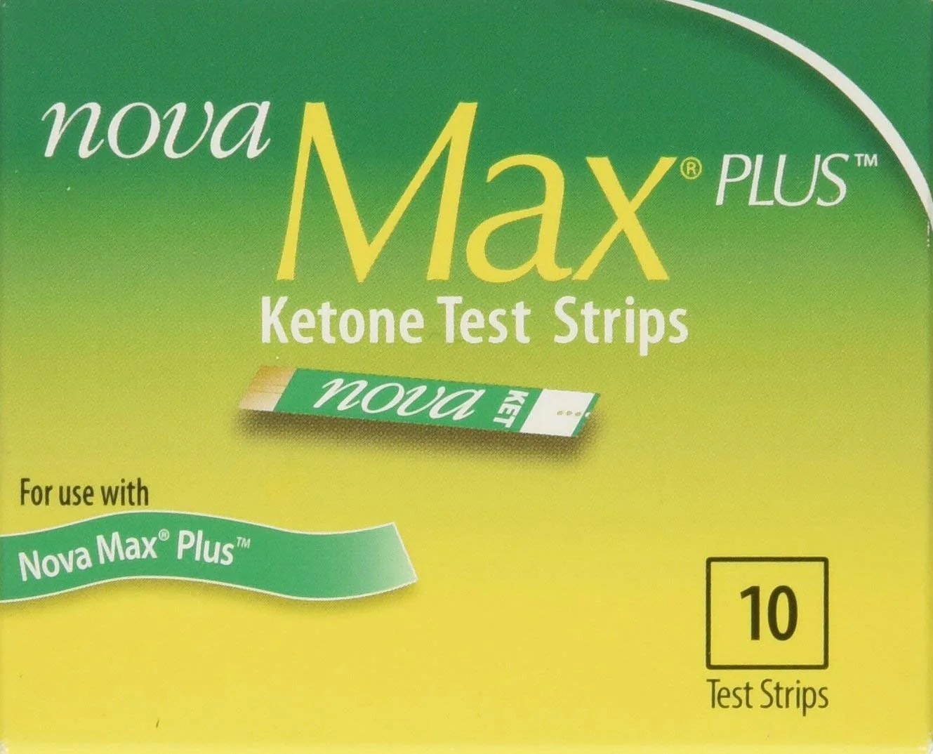 Nova Max Plus Ketone Test Strips - Box of 10 - Image 4