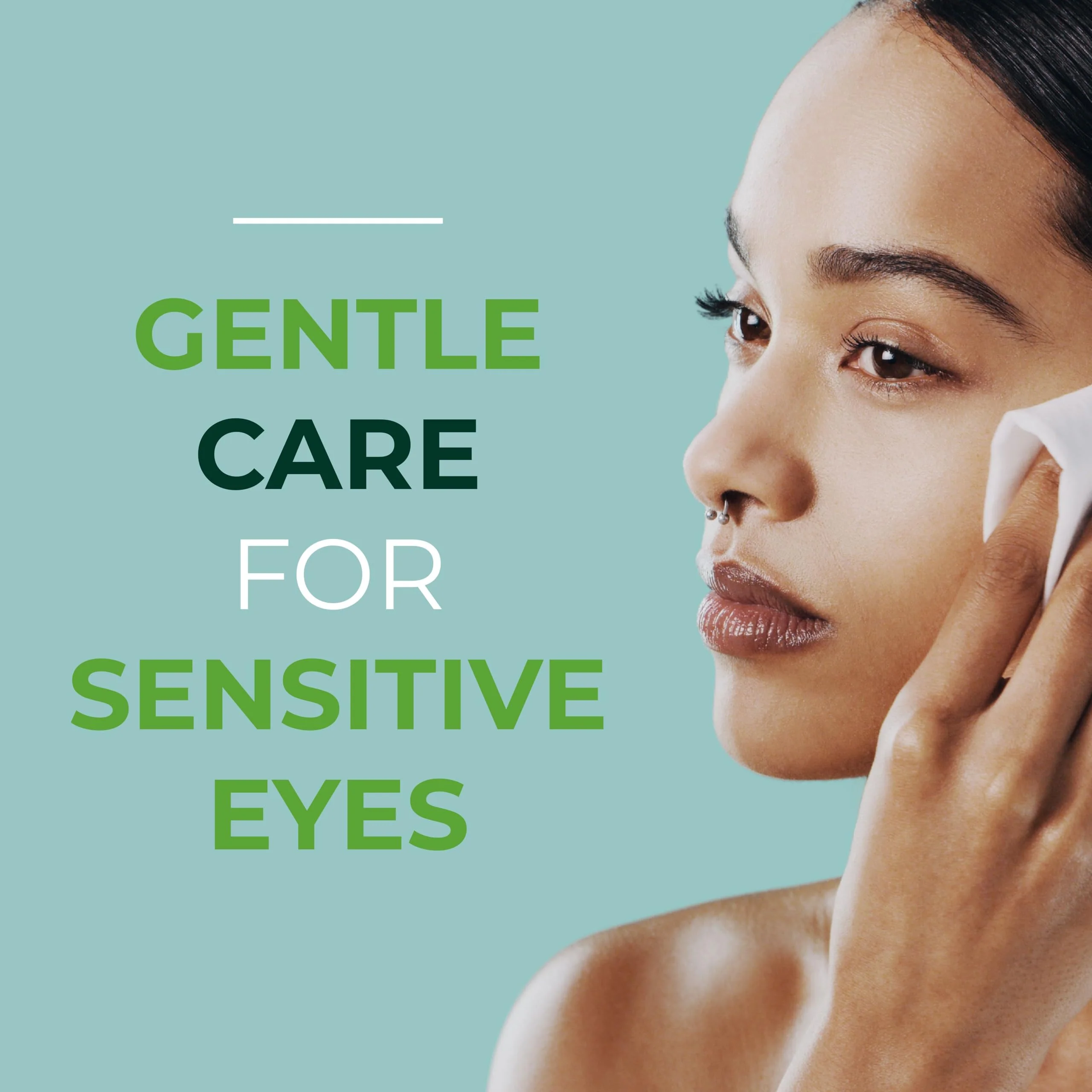 NOVEHA 60PCs Tea Tree Oil Eyelid & Lash Wipes | With Hyaluronic Acid, Green Tea & Chamomile For Blepharitis, Itchy & Stye Eyes, Individually Wrapped, Natural Eyelash Makeup Remover & Daily Cleanser - Image 8