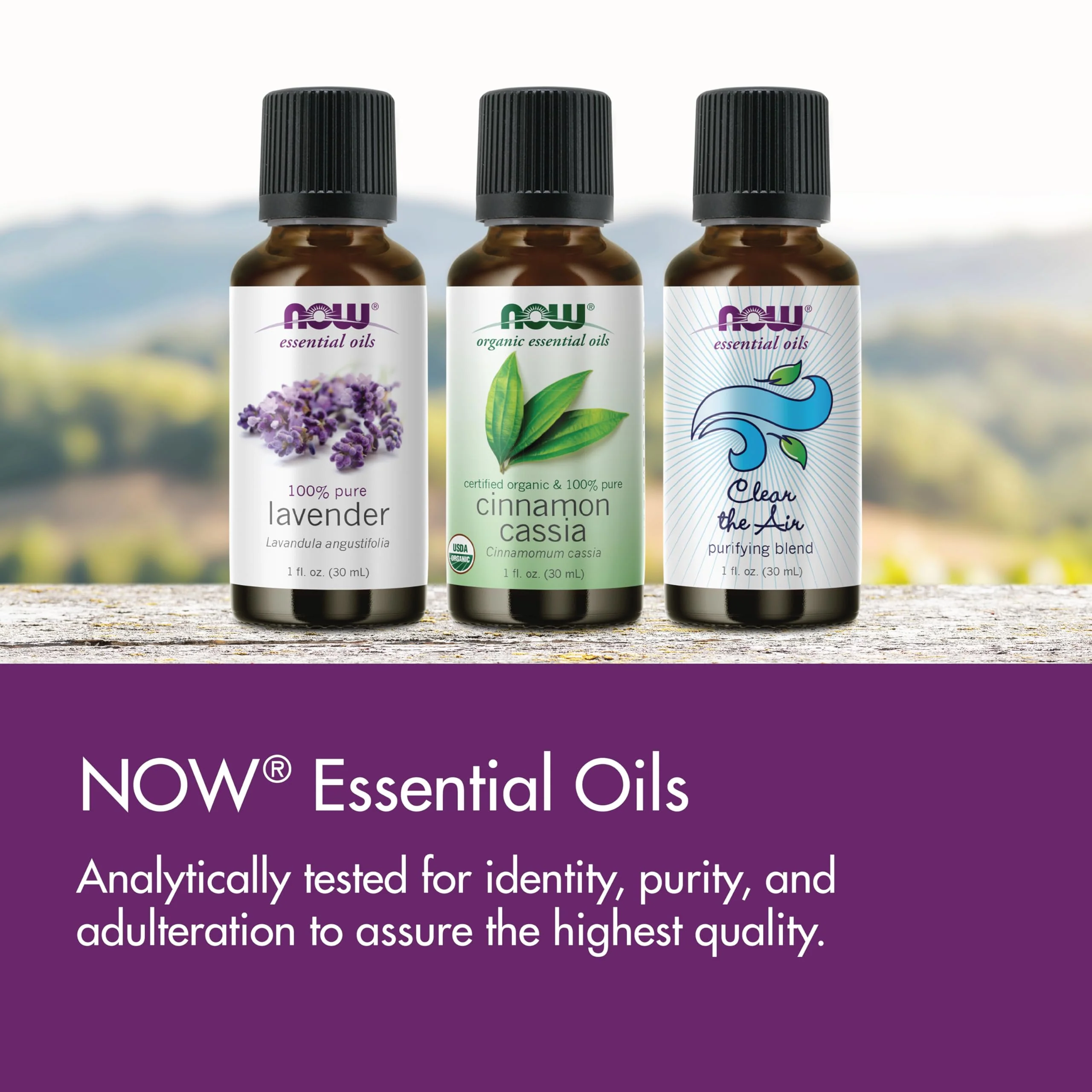 NOW Essential Oils, Clary Sage Oil, Focusing Aromatherapy Scent, Steam Distilled, 100% Pure, Vegan, Child Resistant Cap, 1-Ounce - Image 3