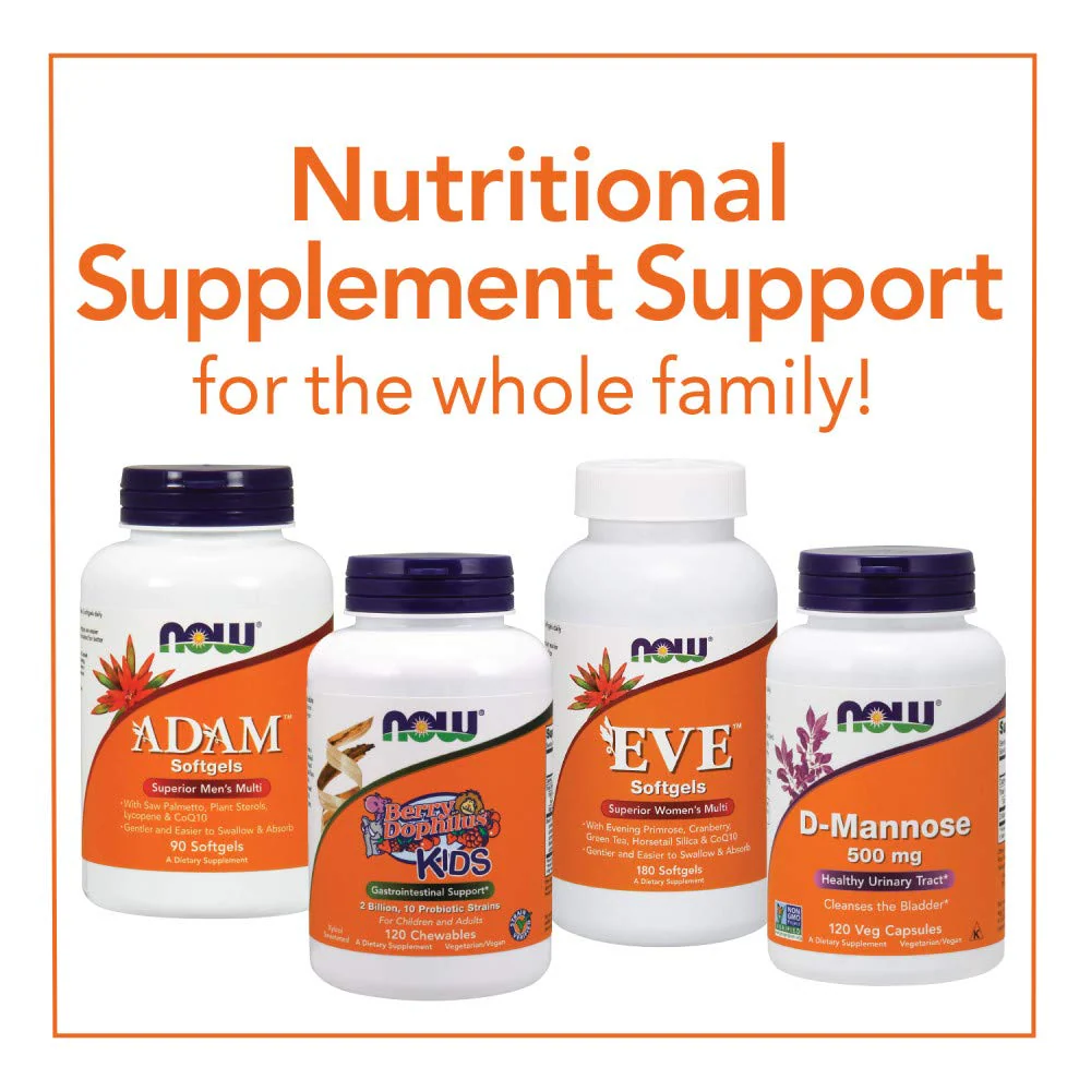 NOW Foods AdamTM Men's Multiple Vitamin -Softgels,180 Count (Pack of 1) - Image 3