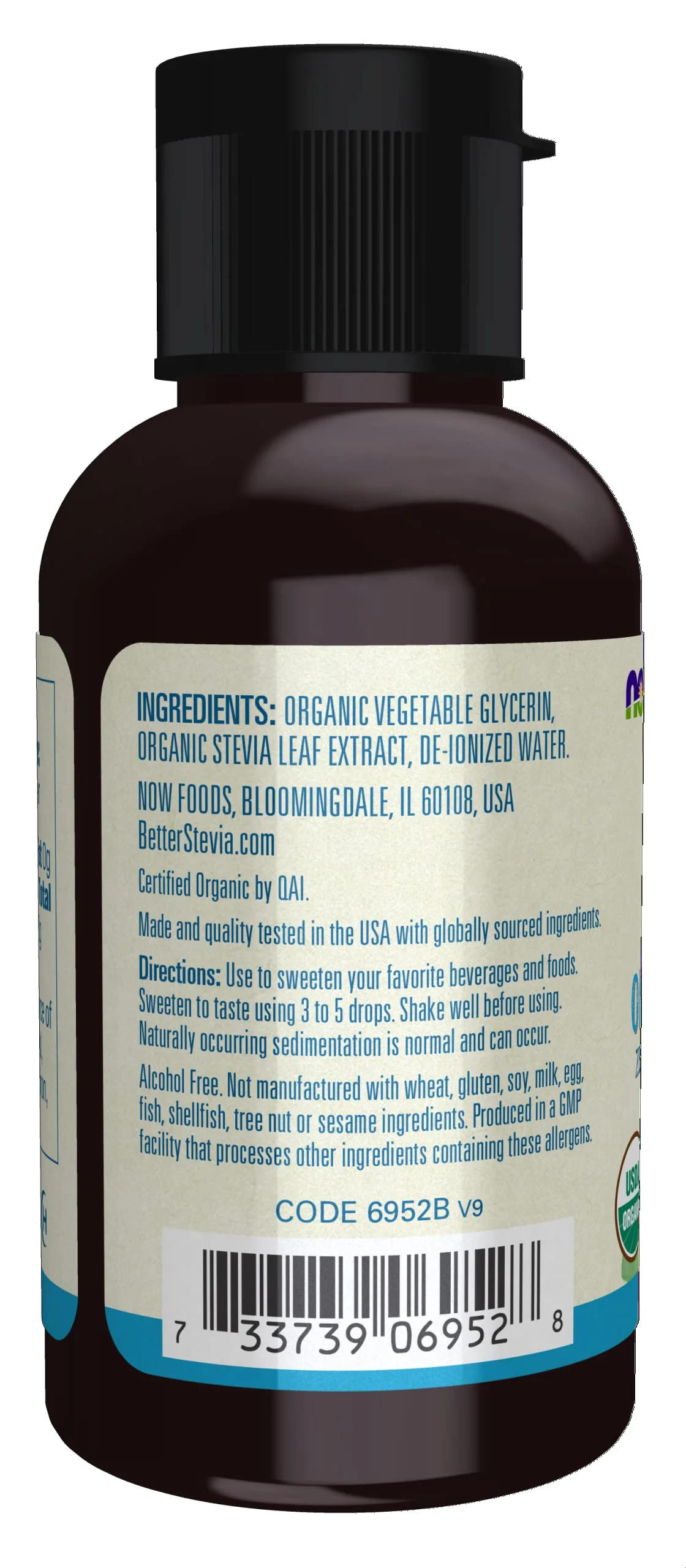 NOW Foods, Better Stevia Liquid, Glycerite, Zero-Calorie Liquid Sweetener, Low Glycemic Impact, Certified Non-GMO, 2-Ounce - Image 4