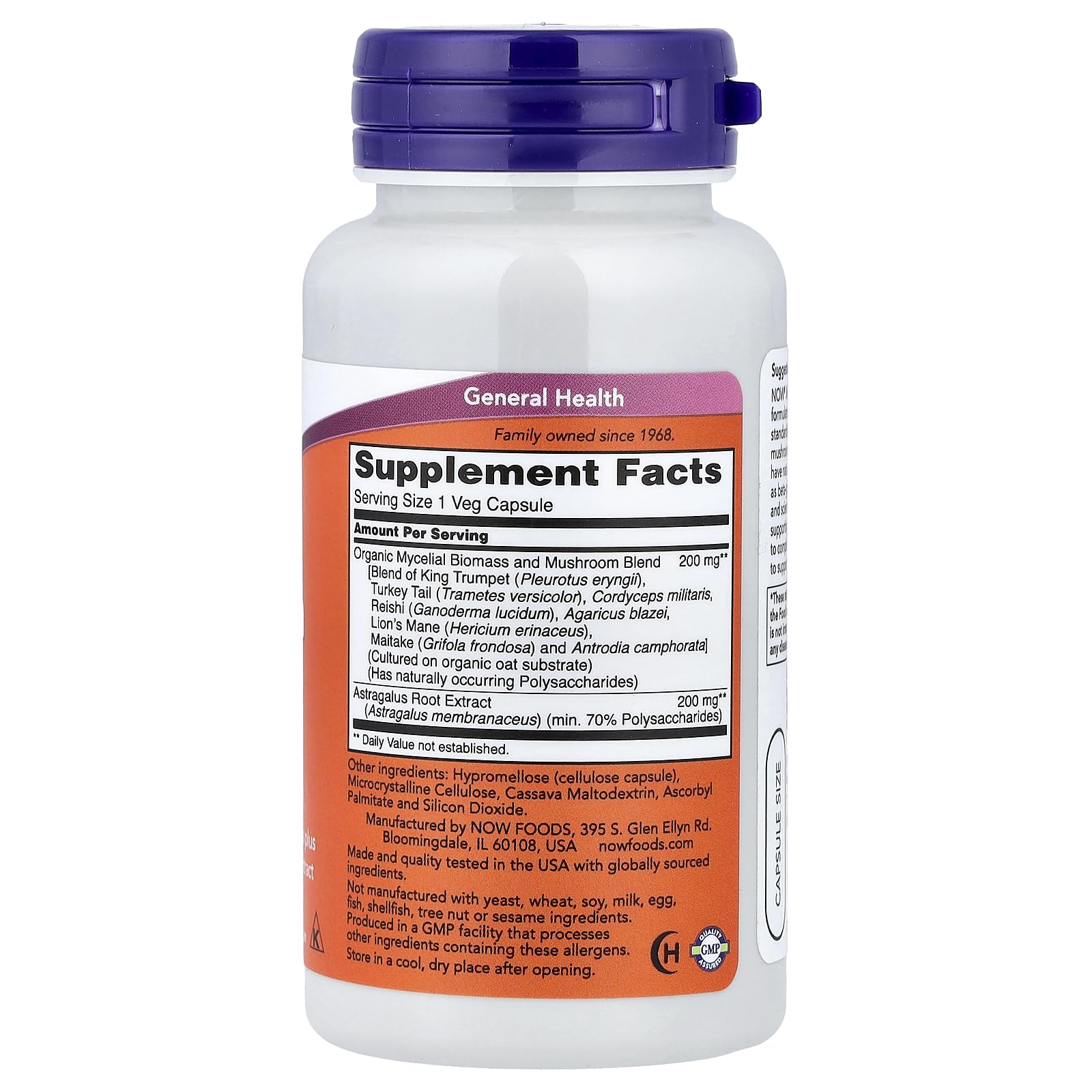 Now Foods Immune Renew, 90 Vegetarian Capsules - Image 2