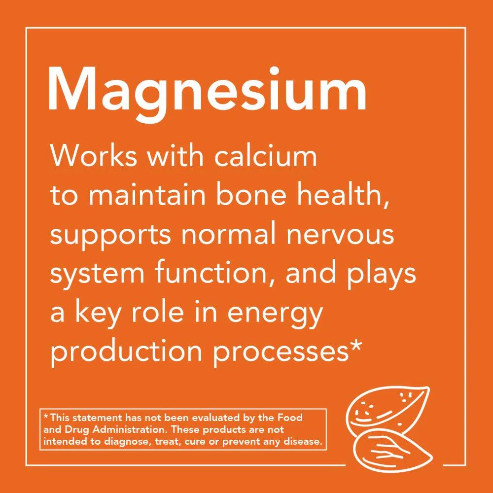 NOW Foods Magnesium Citrate 400 Milligram 120 Veg Capsules (Pack of 2) - Image 4