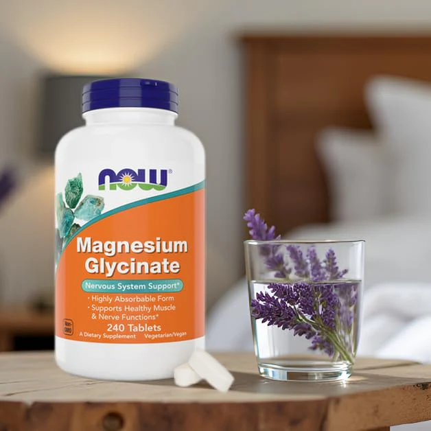 Now Foods Magnesium Glycinate, 240 Tablets - Supports Healthy Muscle and Nerve Functions - Non-GMO - Image 6