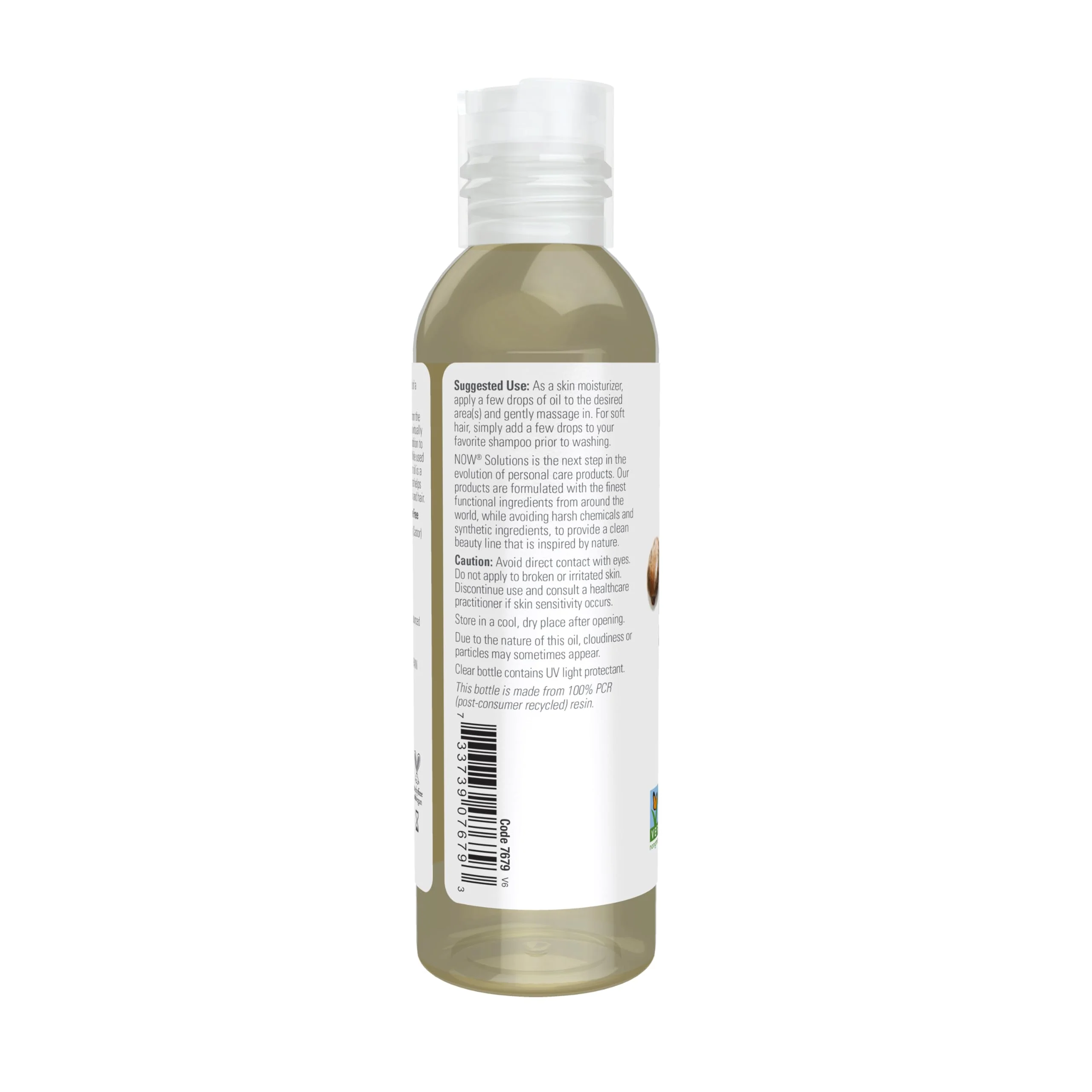 NOW Foods Solutions, Castor Oil, 100% Pure Versatile Skin Care, Multi-Purpose Skin Softener, 4-Ounce - Image 7