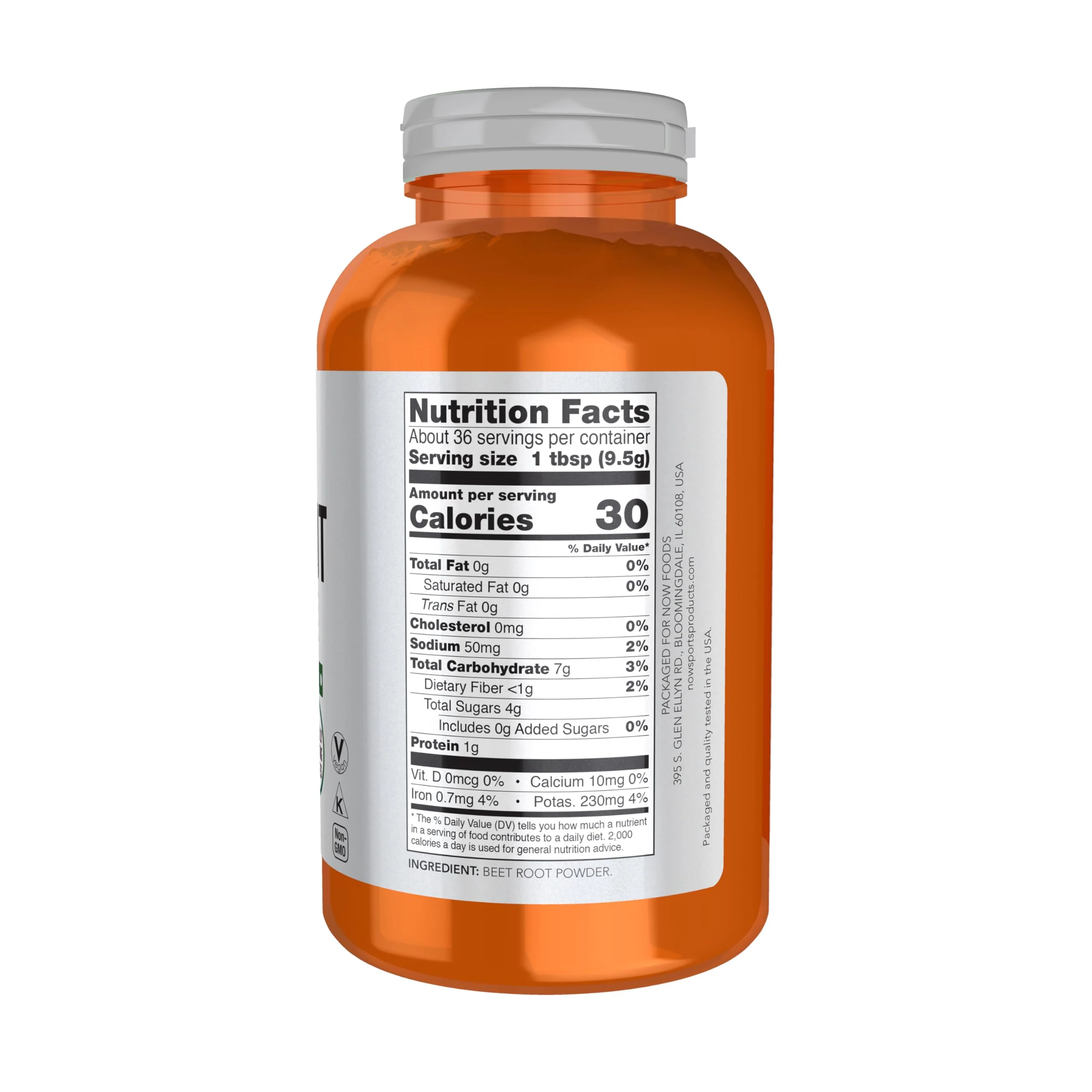 NOW Foods Sports Nutrition, Beet Root Powder, Super Food With Naturally Occurring Nitrates, 12-Ounce - Image 6