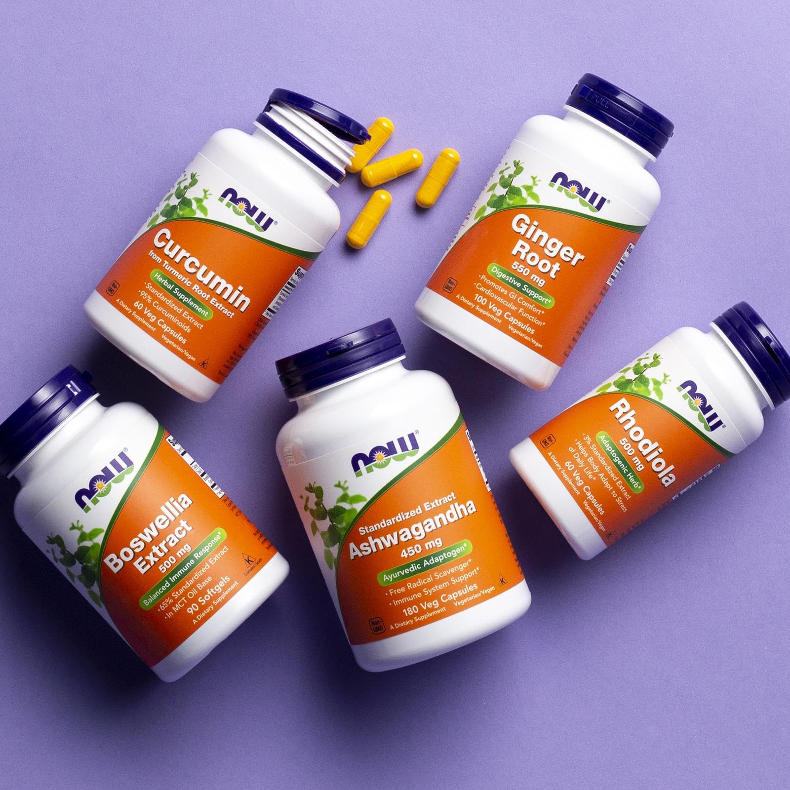 NOW Foods Supplements, Boswellia Extract 500 mg in MCT Oil Base, Balanced Immune Response*, 90 Softgels - Image 6