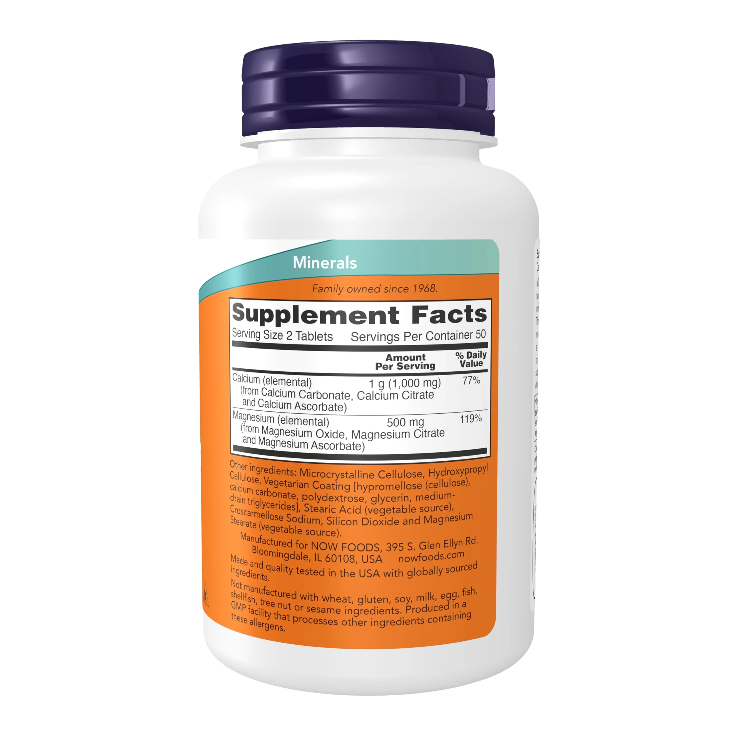 NOW Foods Supplements, Calcium & Magnesium 2:1 Ratio, High Potency, Supports Bone Health*, 100 Tablets - Image 8