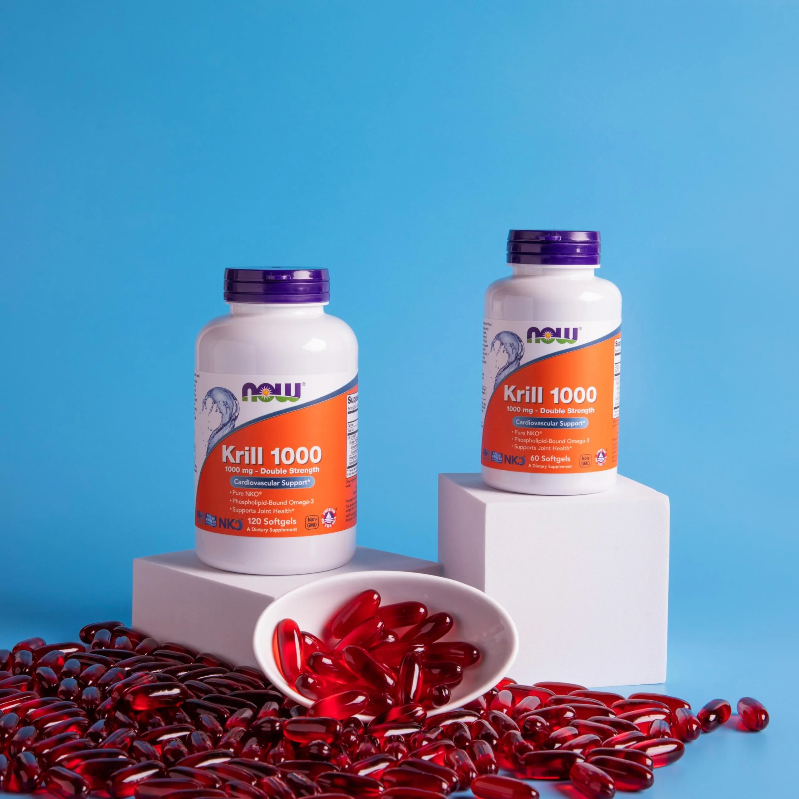 NOW Foods Supplements, Neptune Krill, Double Strength 1000 mg, Phospholipid-Bound Omega-3, 60 Softgels - Image 6